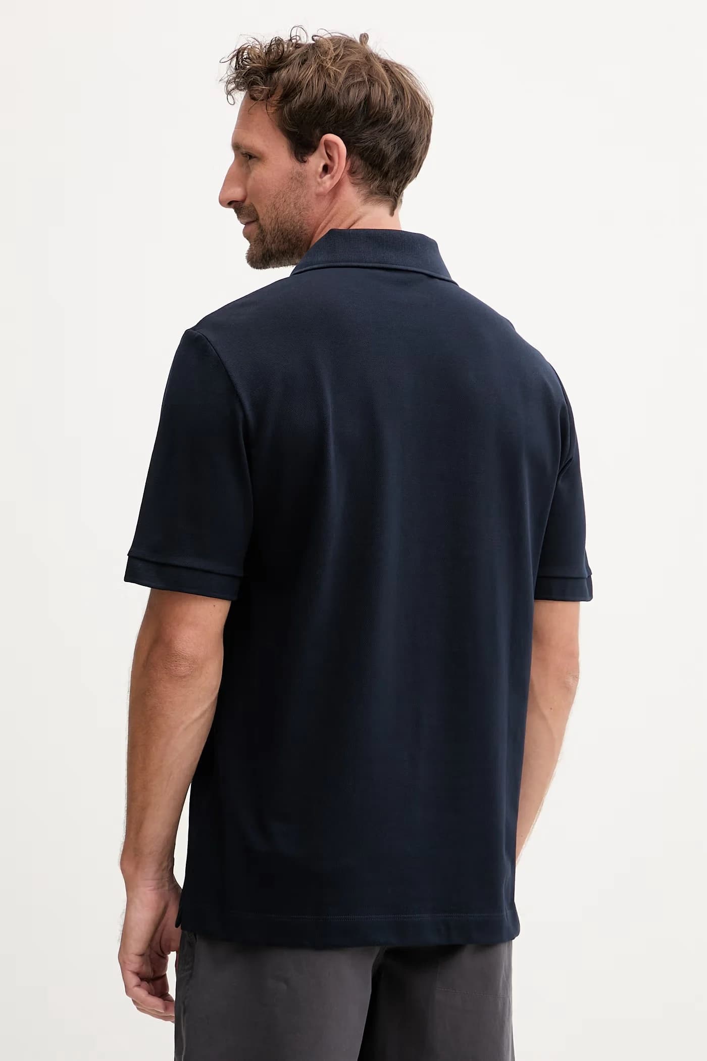 GERLO мужская рубашка-поло из хлопка - фото 5