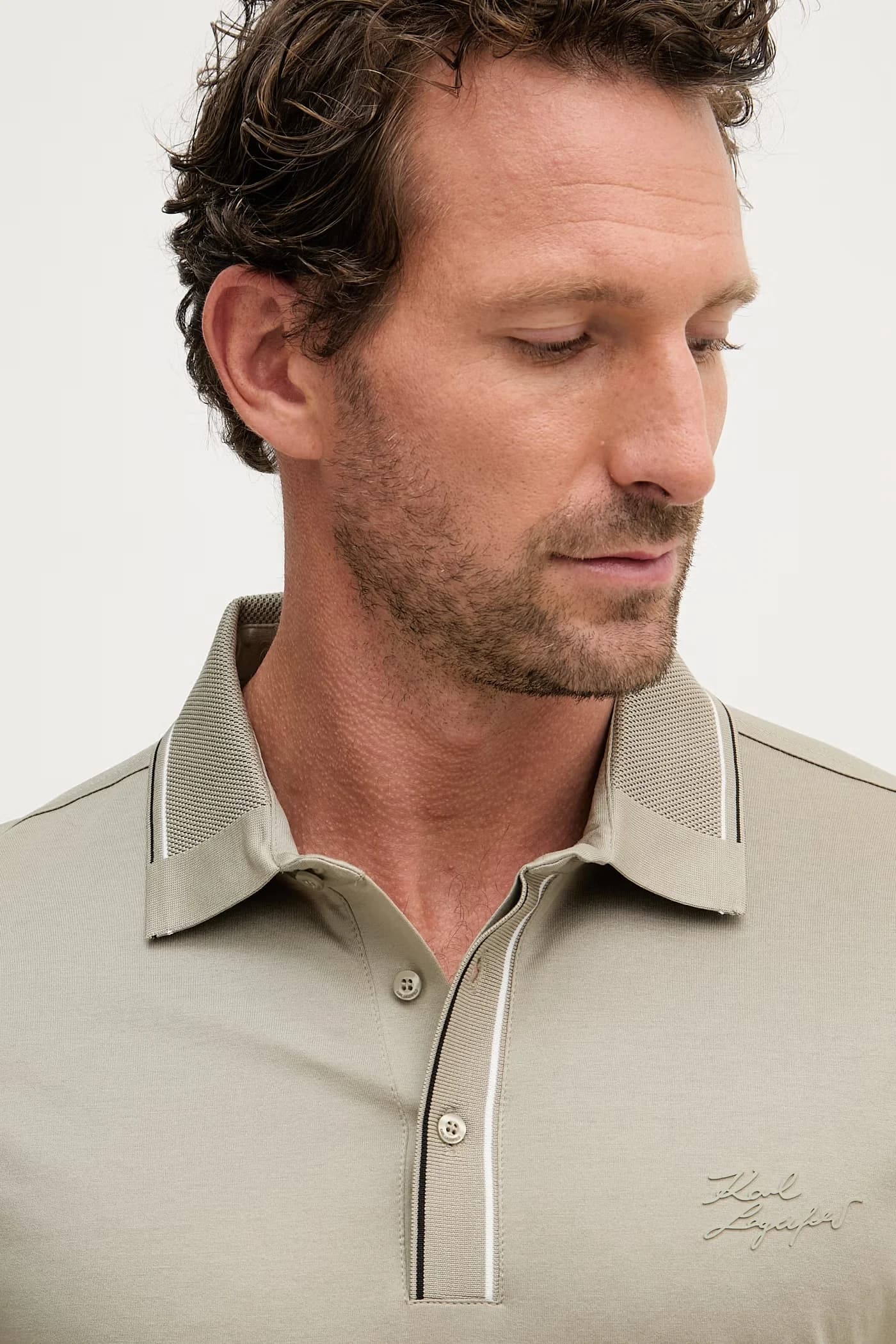 Мужское хлопковое поло - фото 7