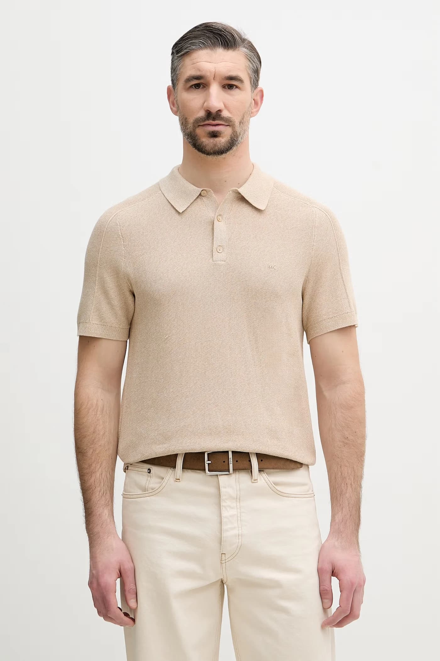 Мужское хлопковое поло