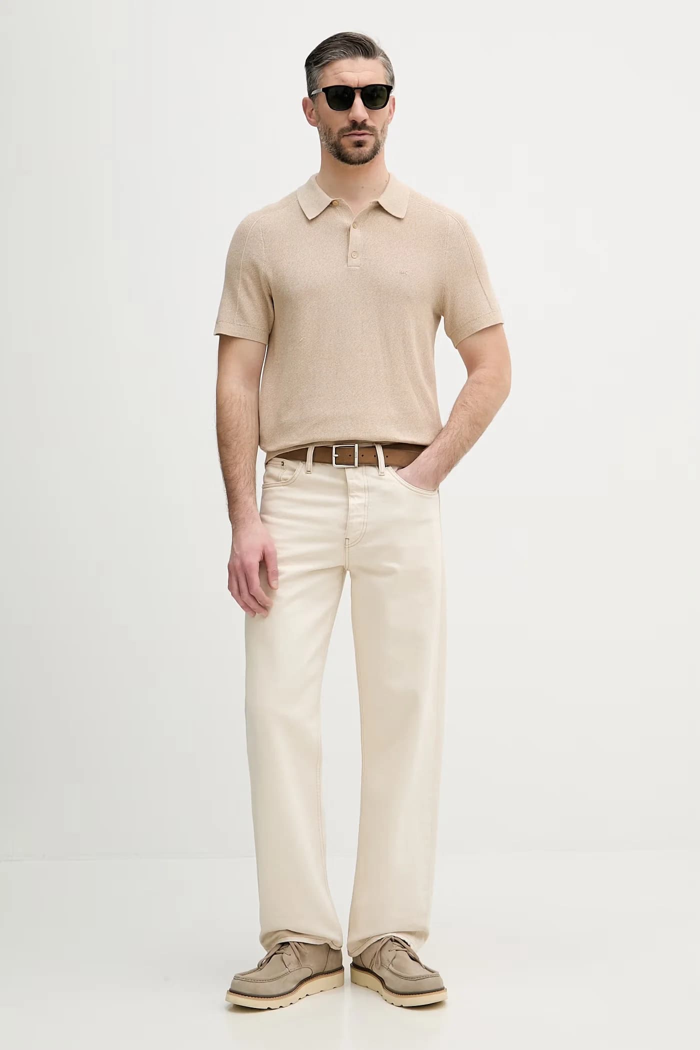 Мужское хлопковое поло - фото 3