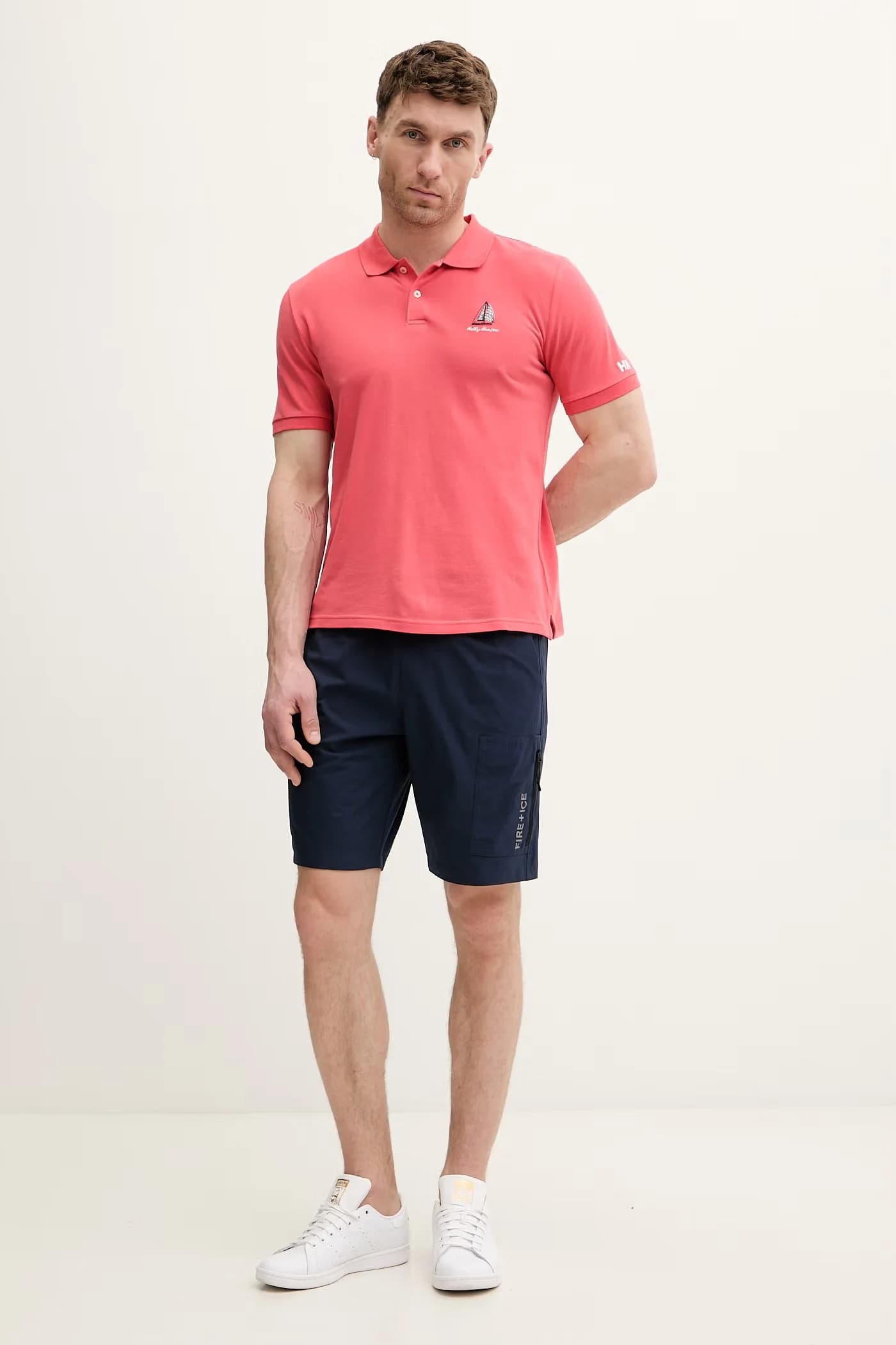 MESSINA мужская рубашка-поло из хлопка - фото 3