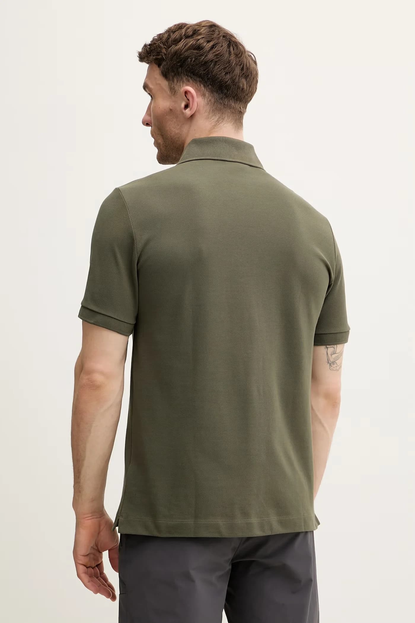 GERLO мужская рубашка-поло из хлопка - фото 5