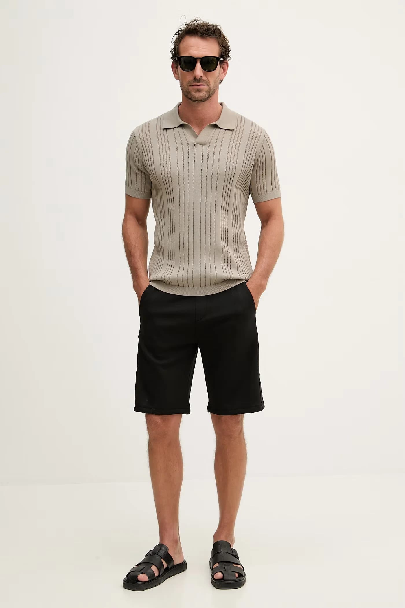 Мужское хлопковое поло - фото 3