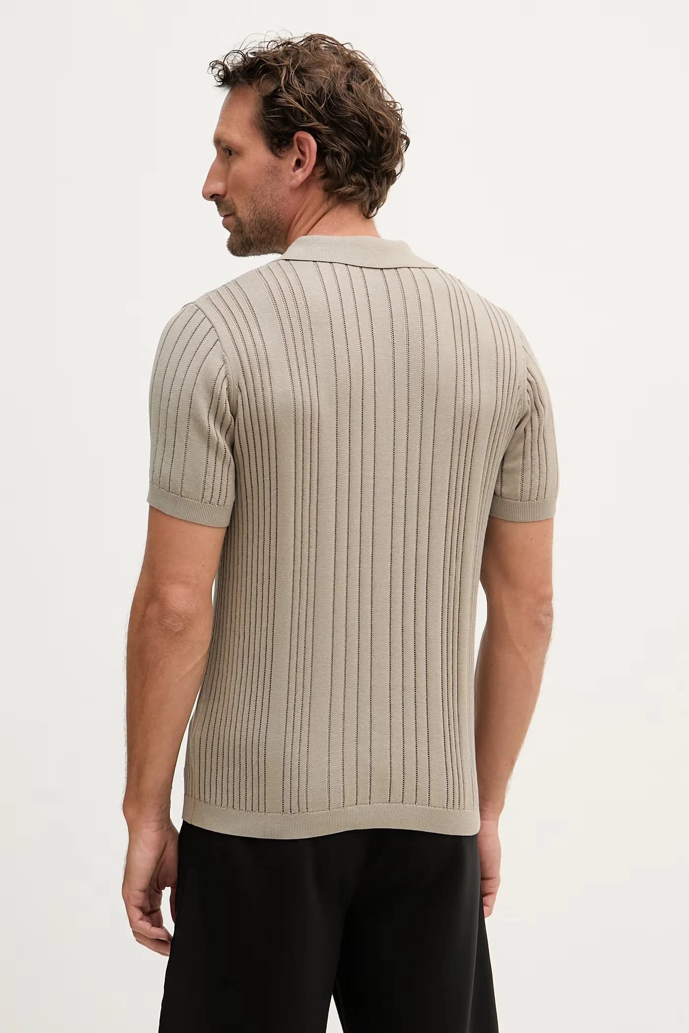 Мужское хлопковое поло - фото 5