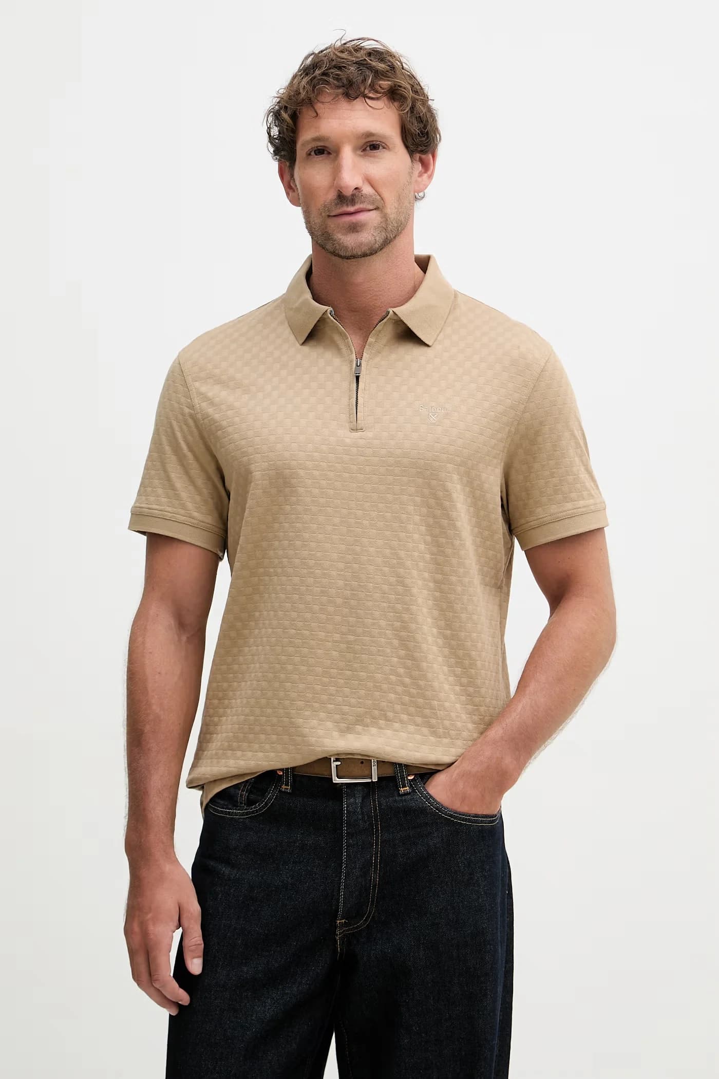 Мужская рубашка-поло Hockham из хлопка