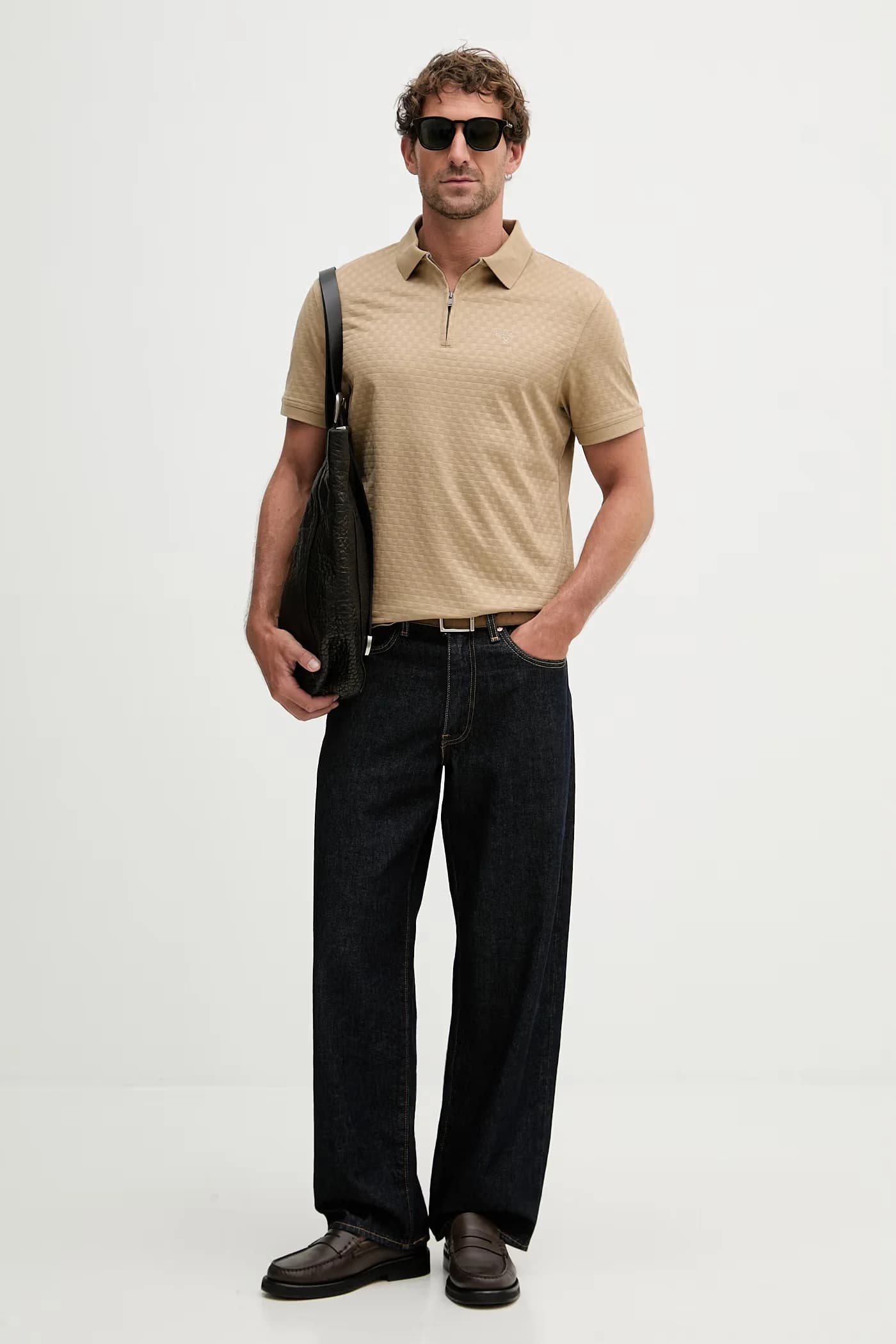 Мужская рубашка-поло Hockham из хлопка - фото 2