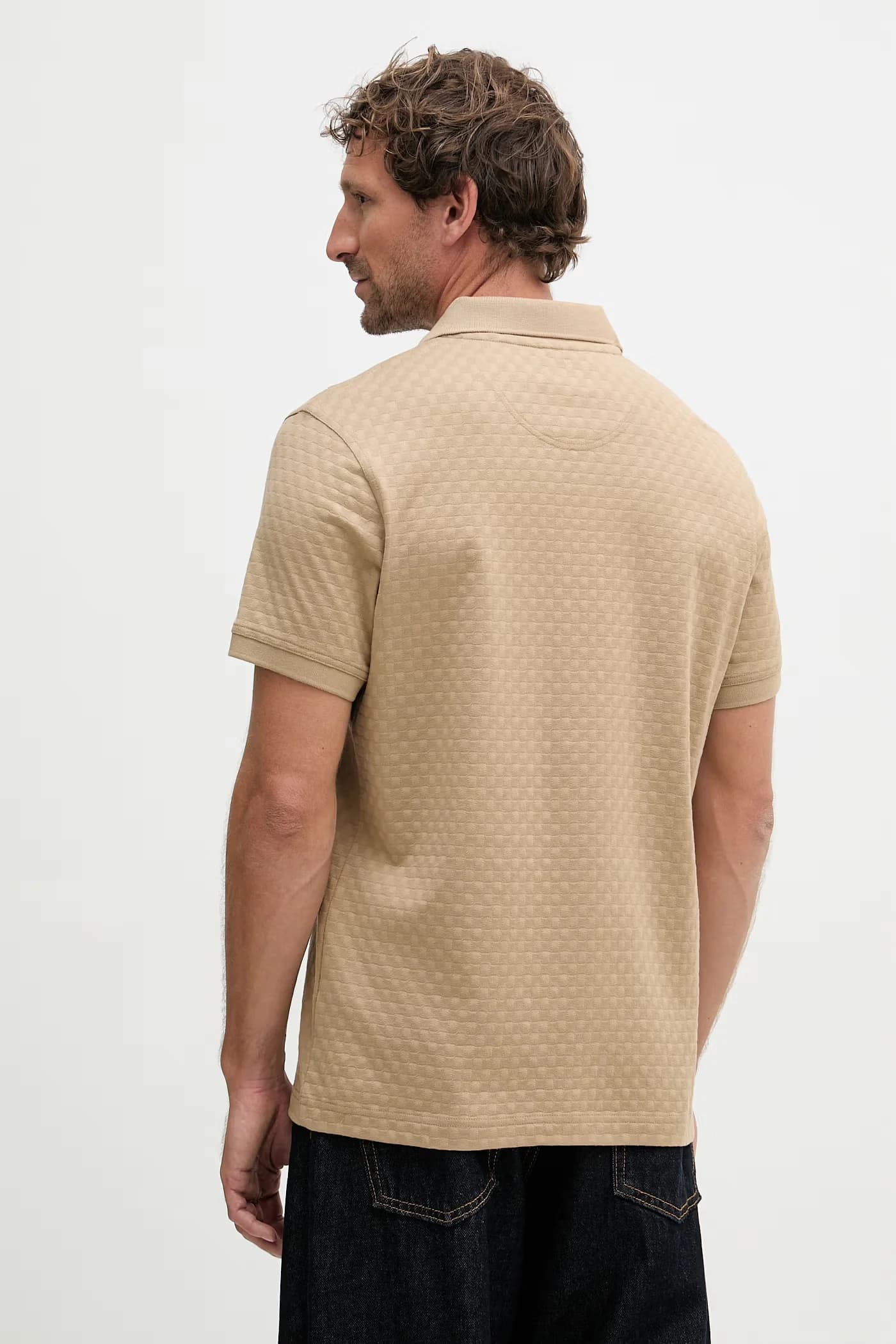 Мужская рубашка-поло Hockham из хлопка - фото 3