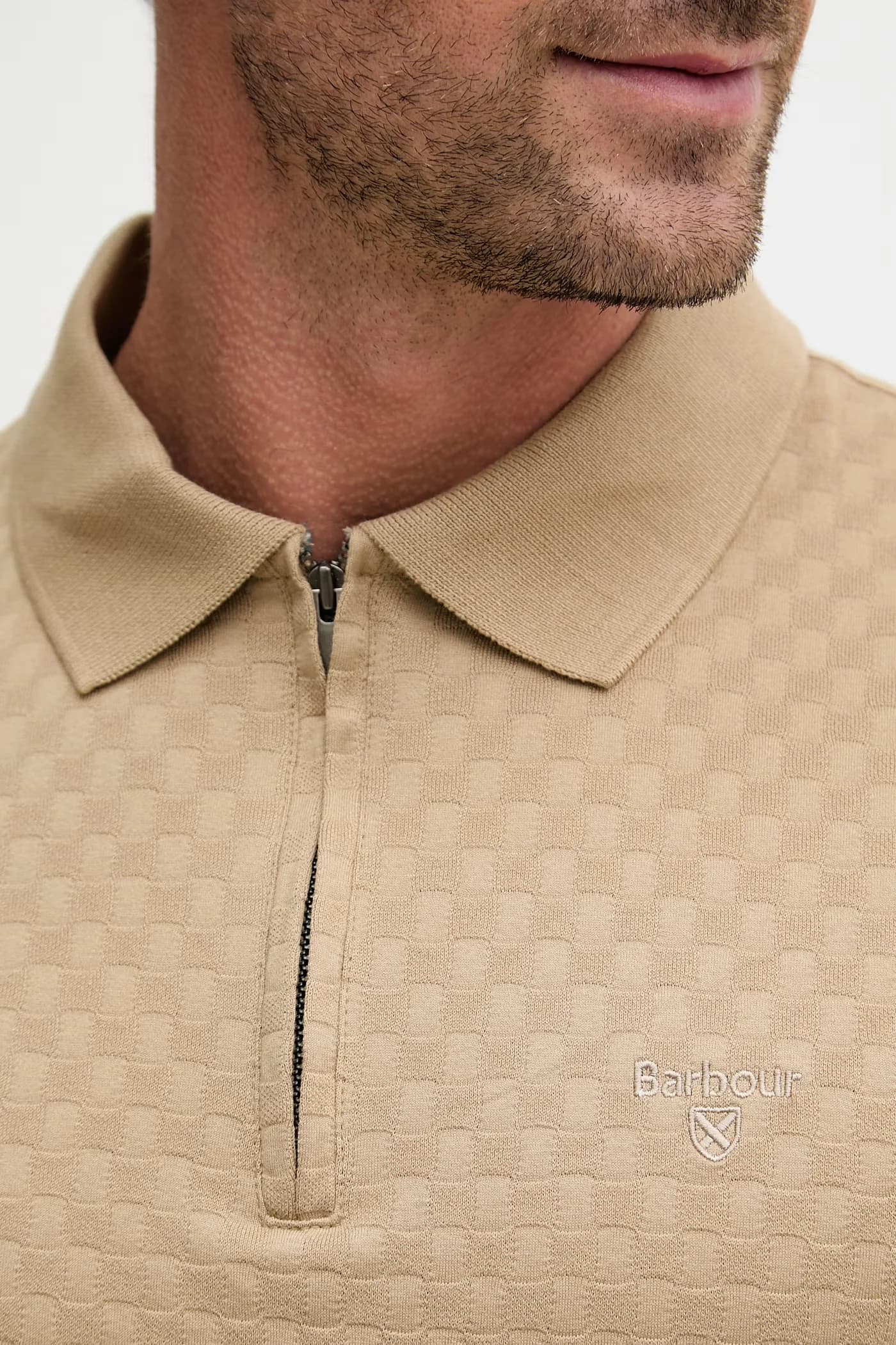 Мужская рубашка-поло Hockham из хлопка - фото 5