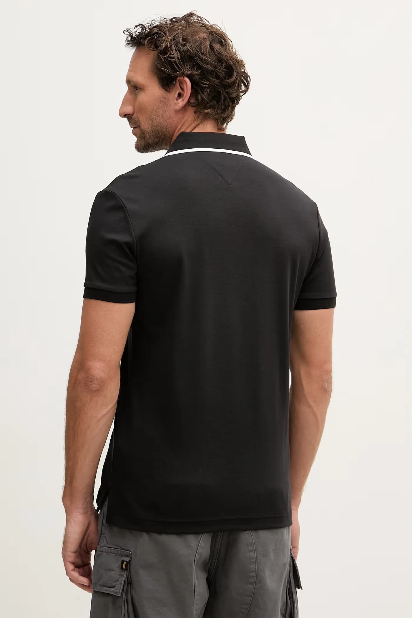 Мужское хлопковое поло - фото 5