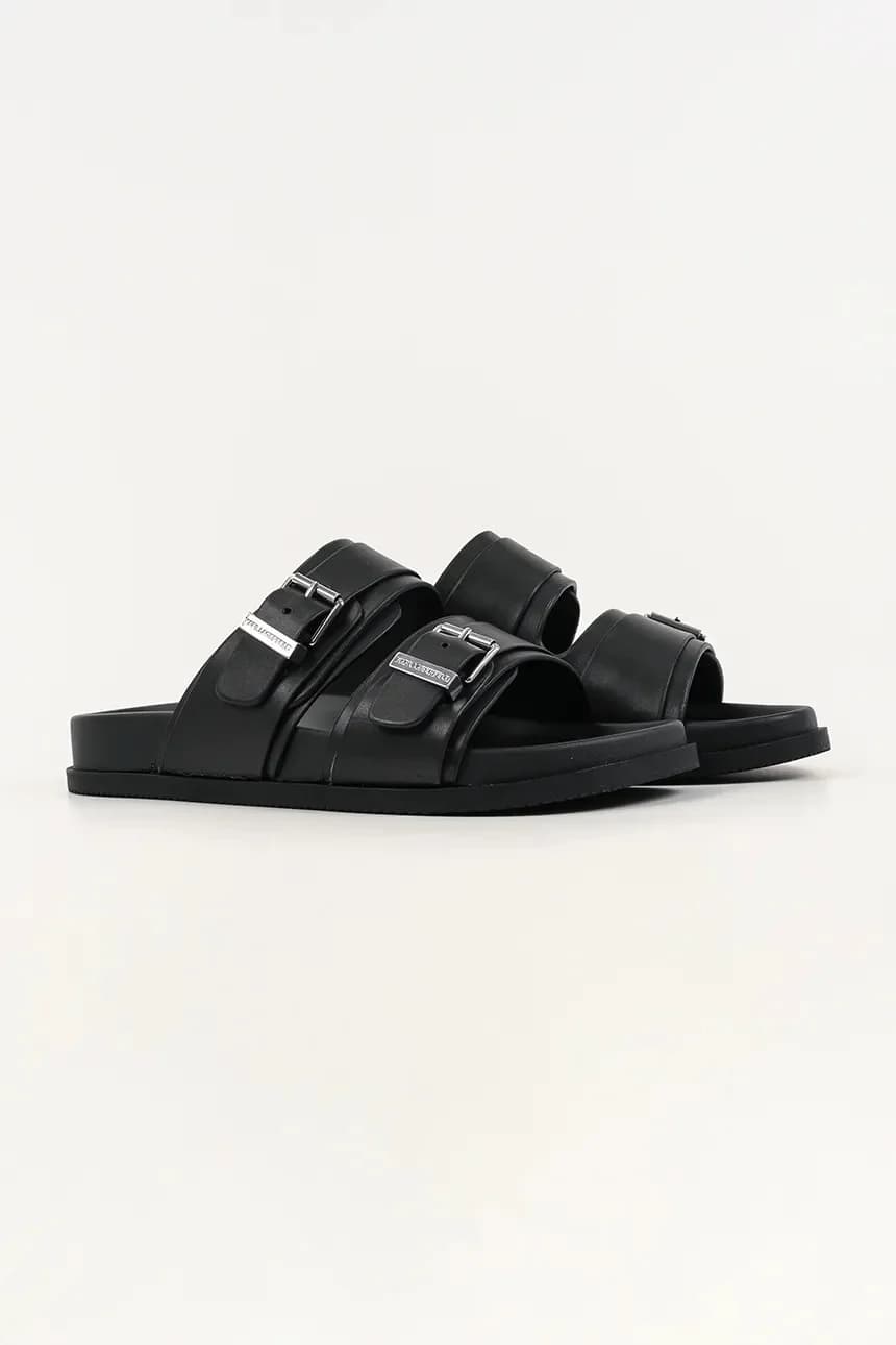 Мужские кожаные шлепанцы Kaden - фото 2