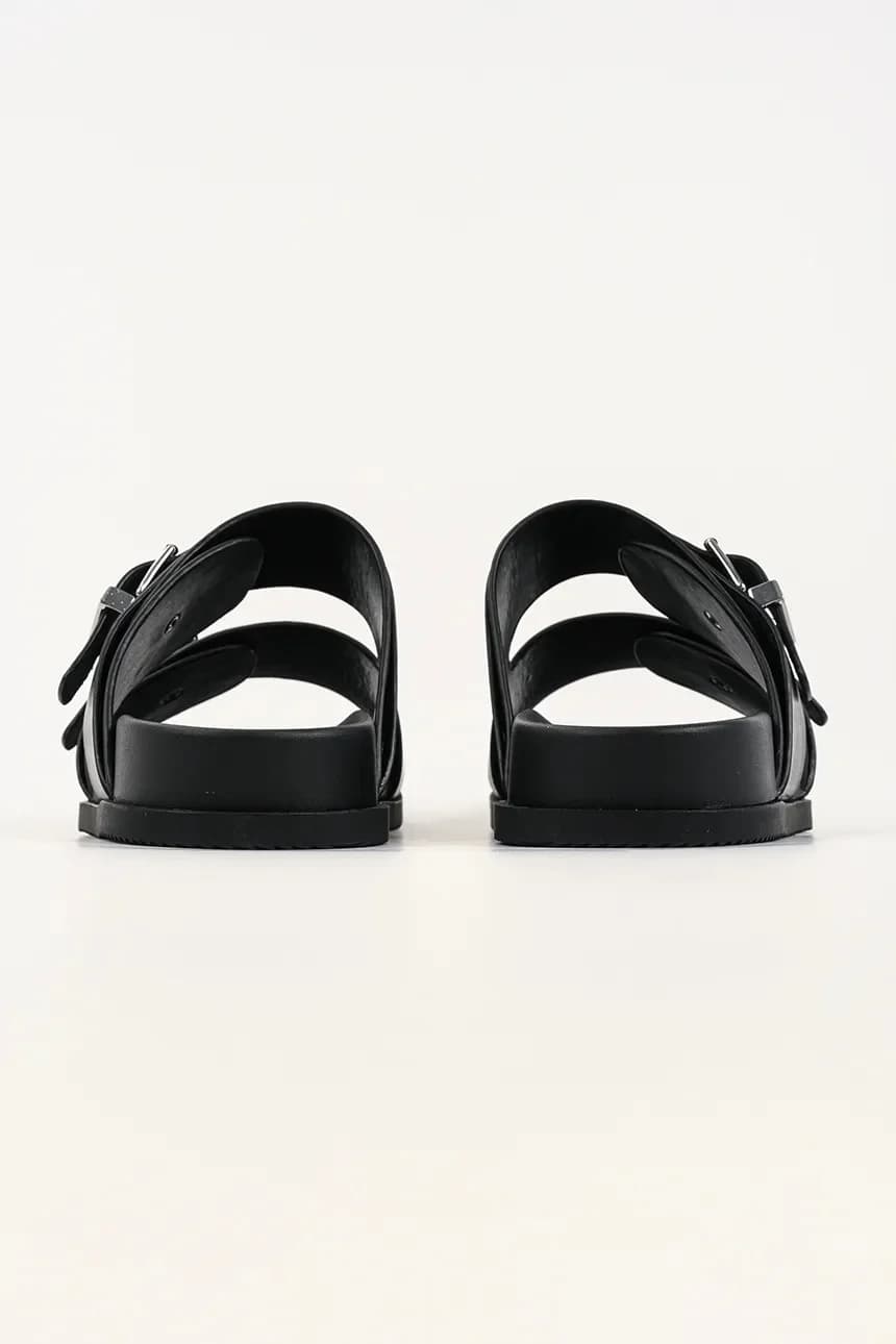 Мужские кожаные шлепанцы Kaden - фото 3