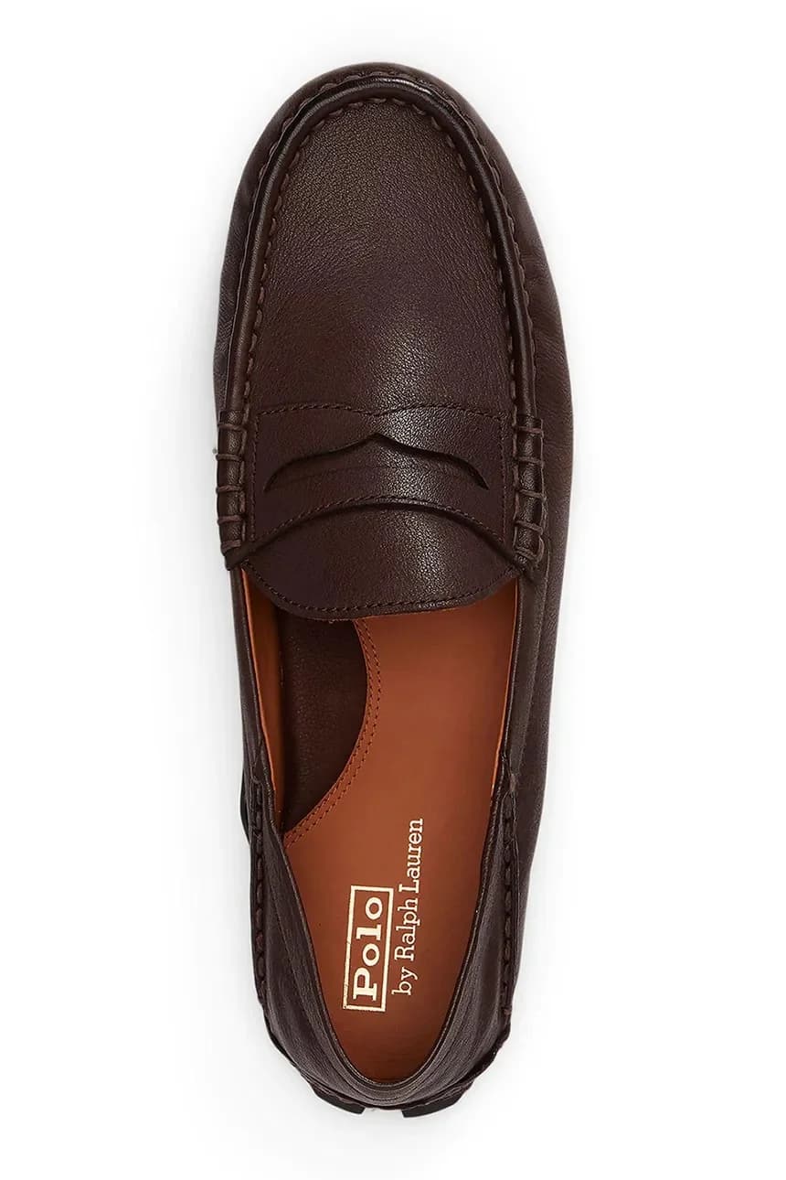 Мужские кожаные мокасины Anders Collp - фото 5