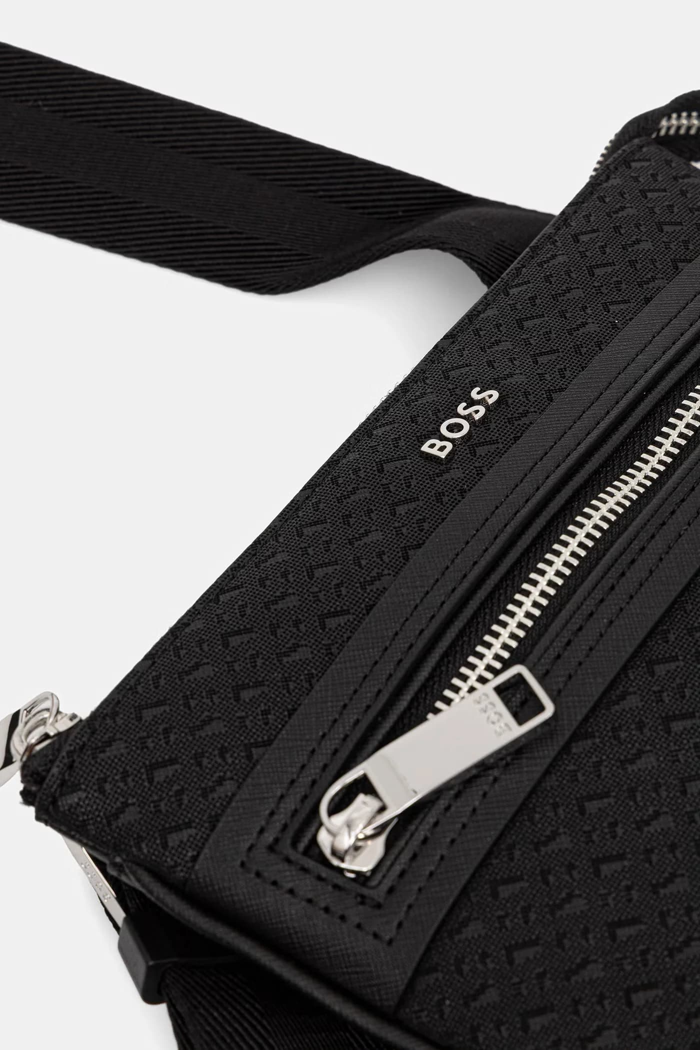 Мужская кожаная сумка через плечо - фото 4