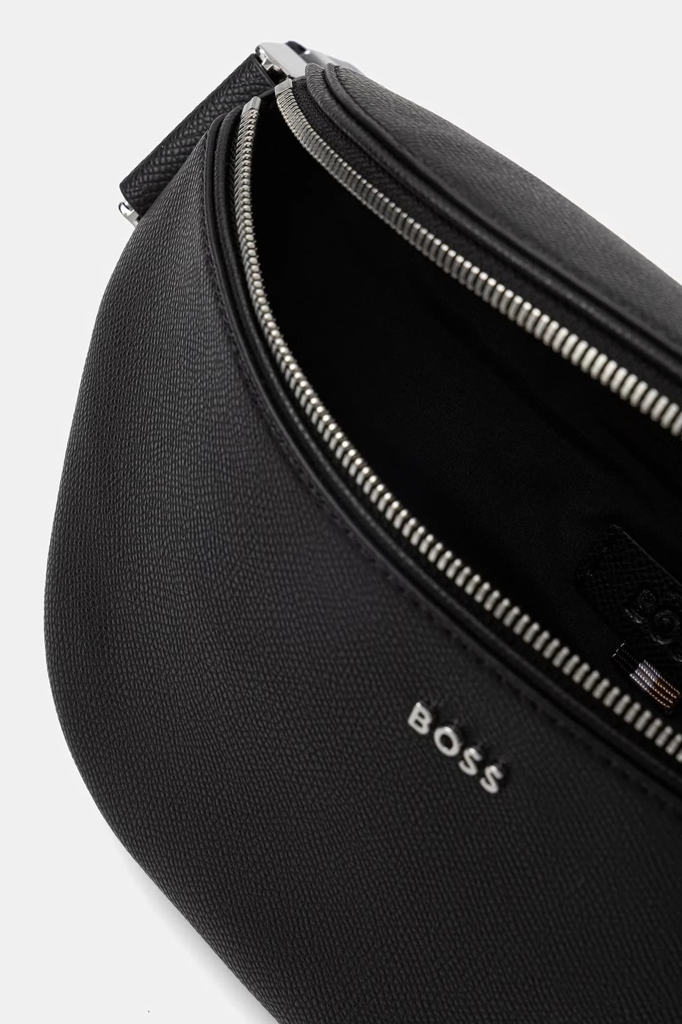 Мужская кожаная сумка через плечо - фото 5