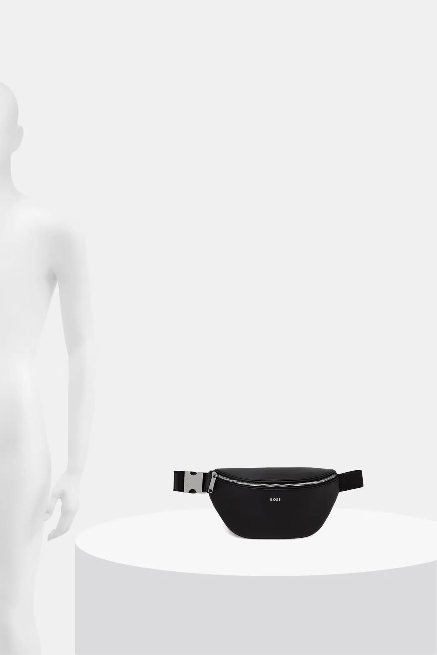 Мужская кожаная сумка через плечо - фото 6