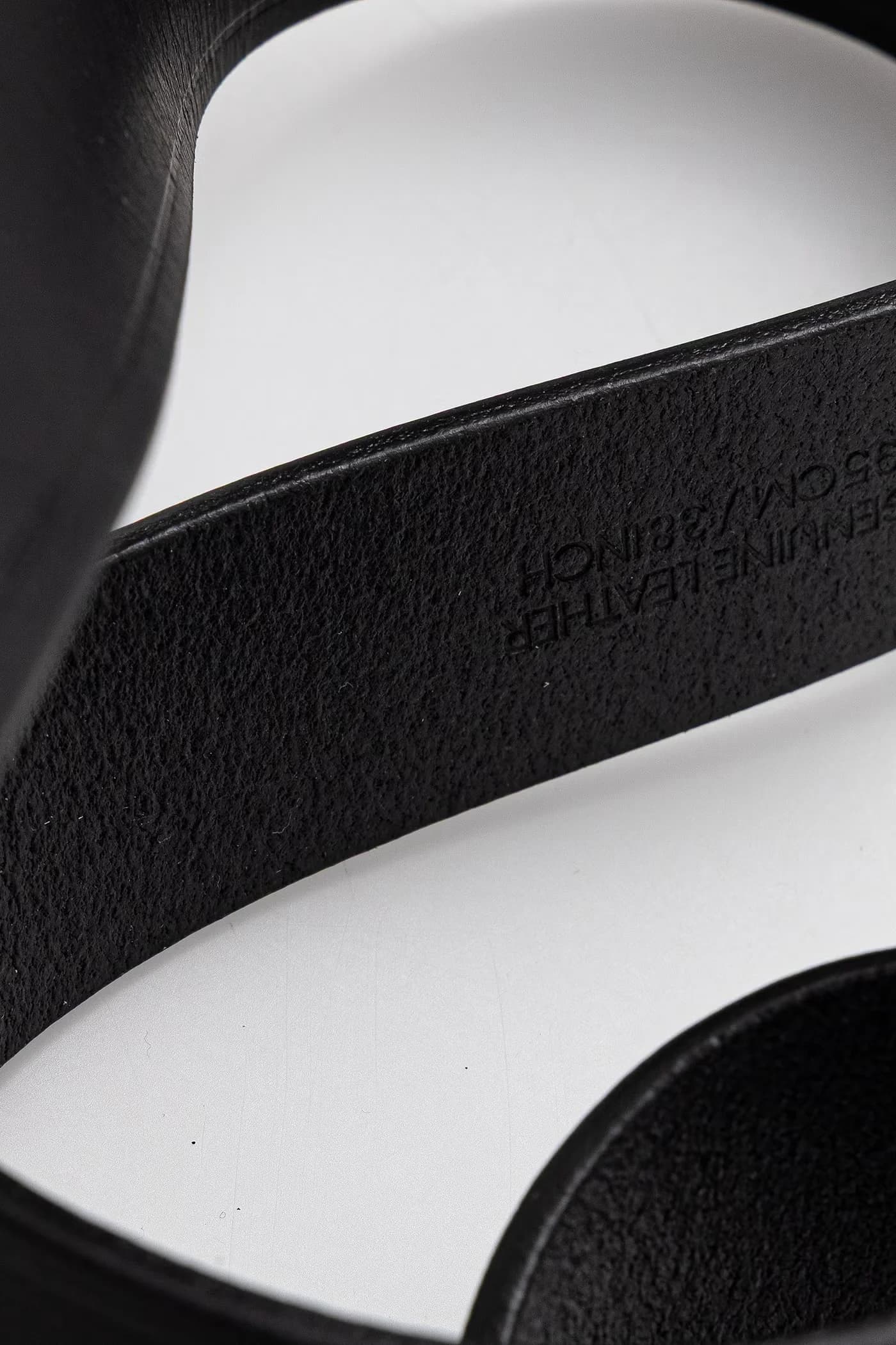 Мужской кожаный ремень - фото 2