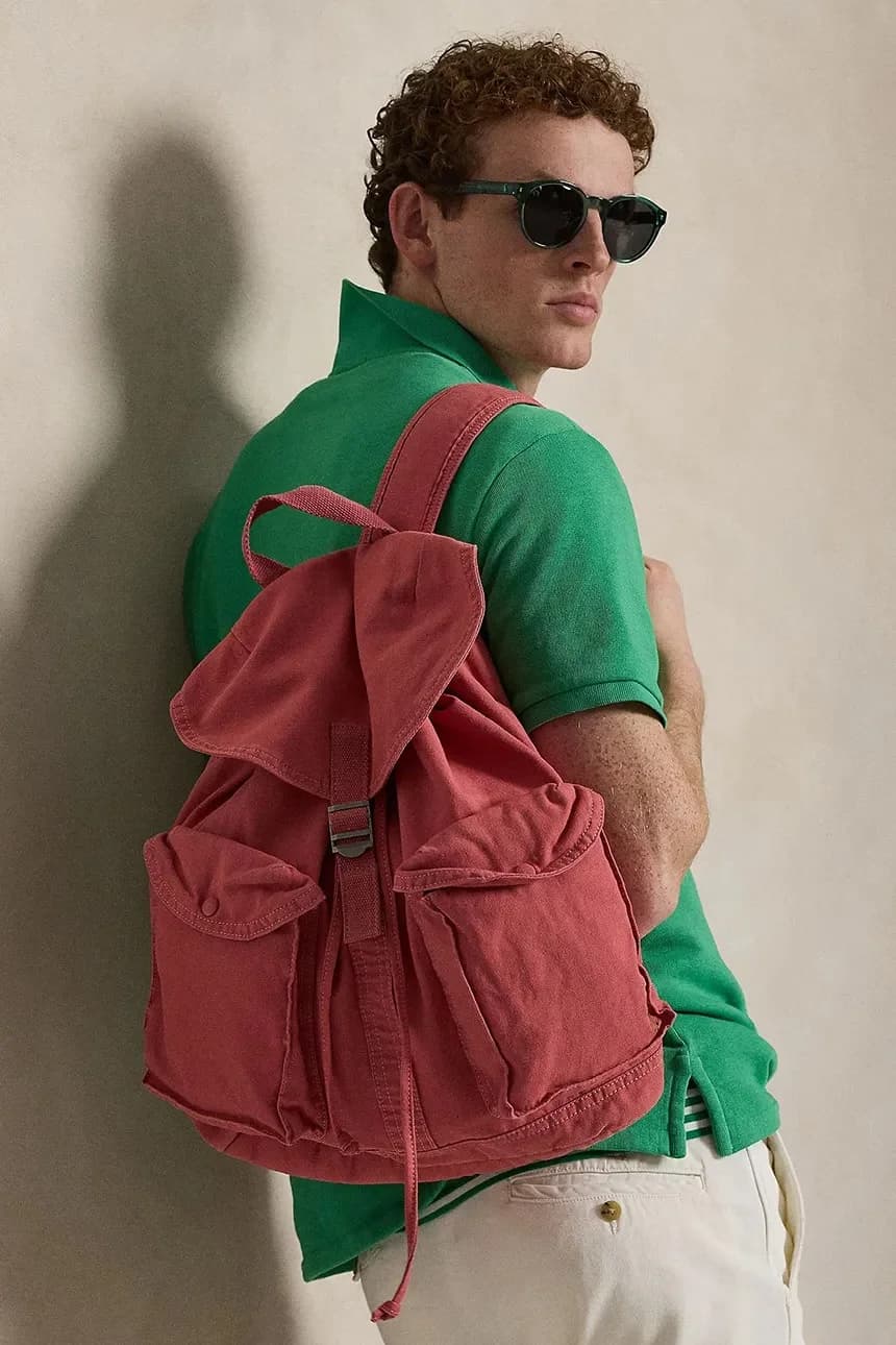 Мужской хлопковый городской рюкзак - фото 6