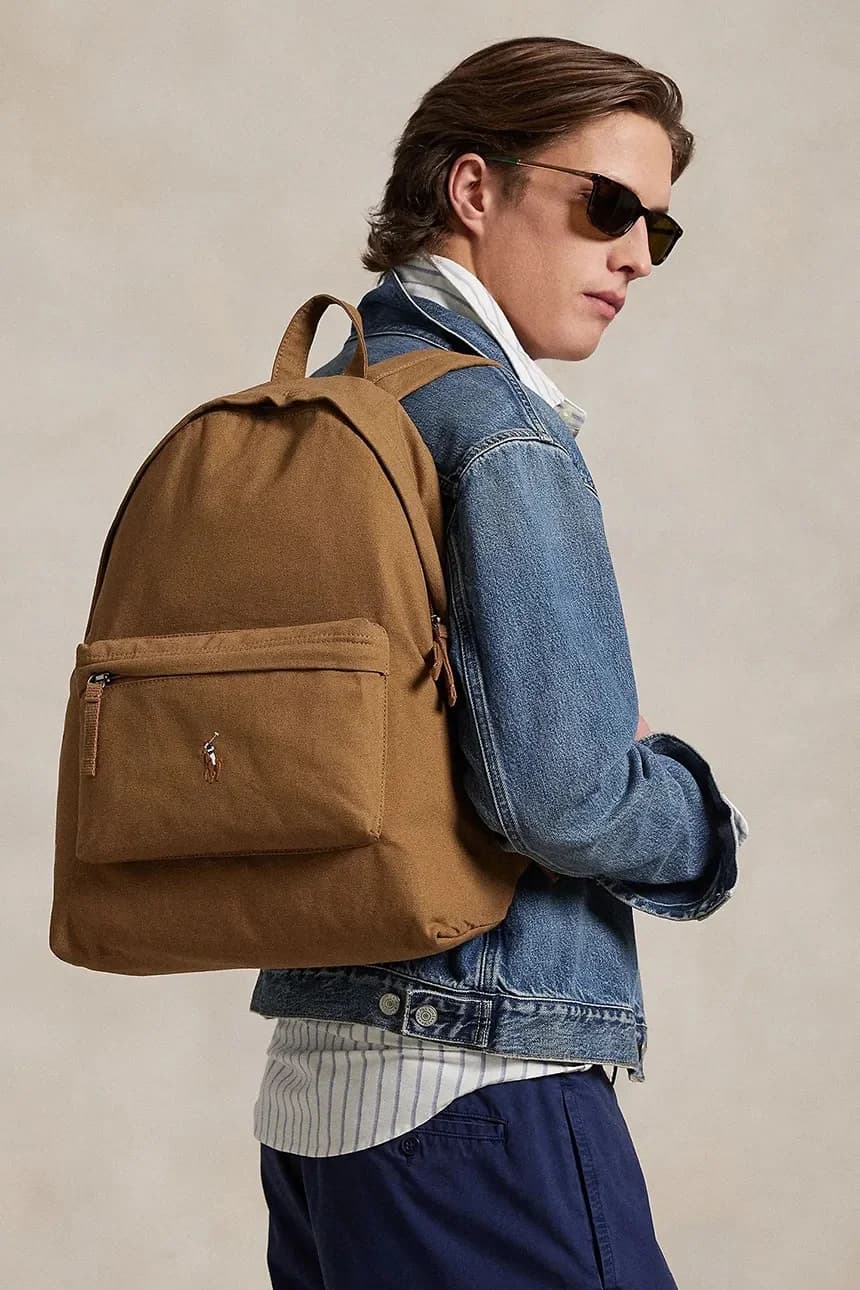 Мужской хлопковый городской рюкзак - фото 11