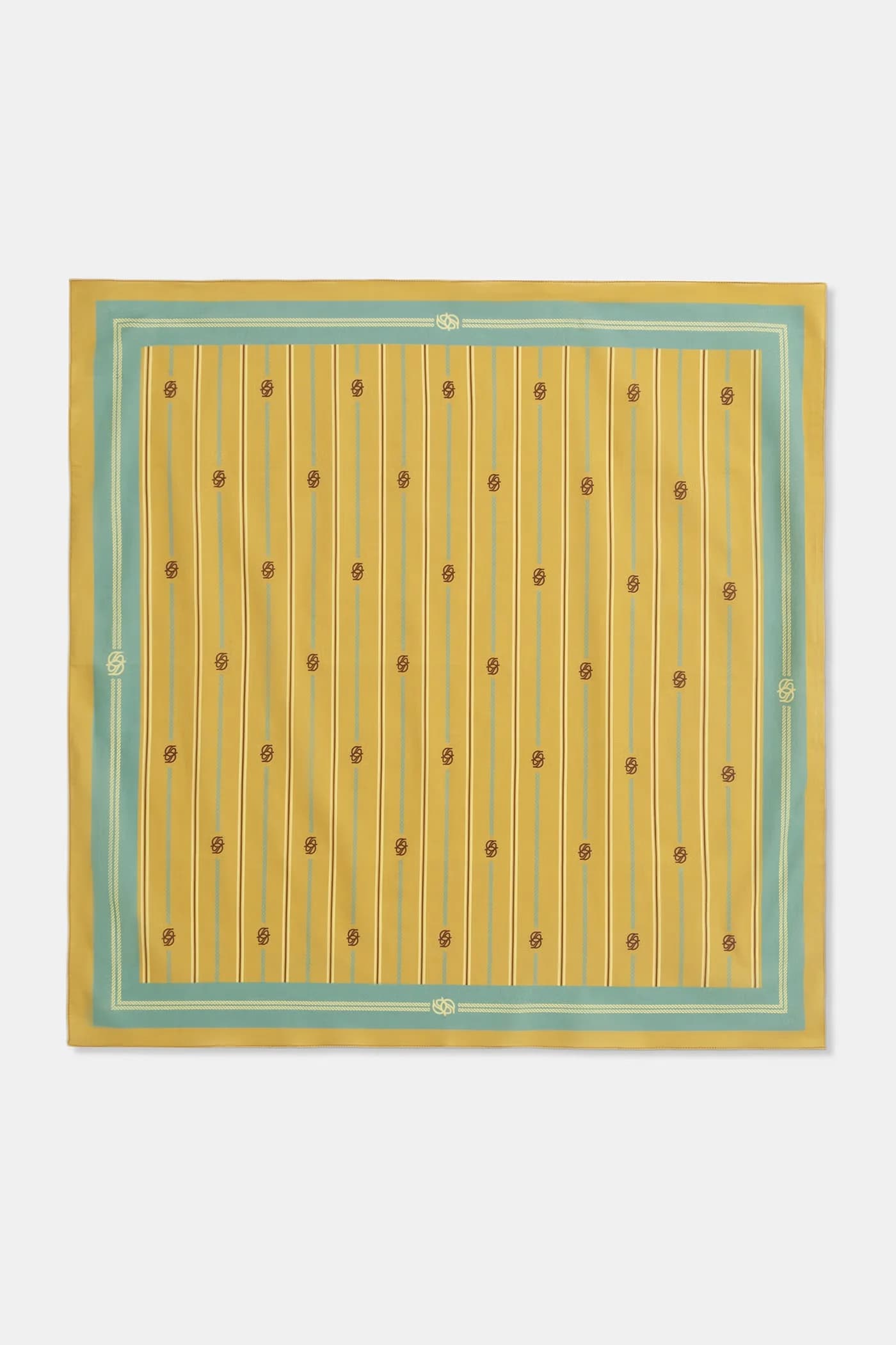 Женский хлопковый шарф Rayure Monogramme