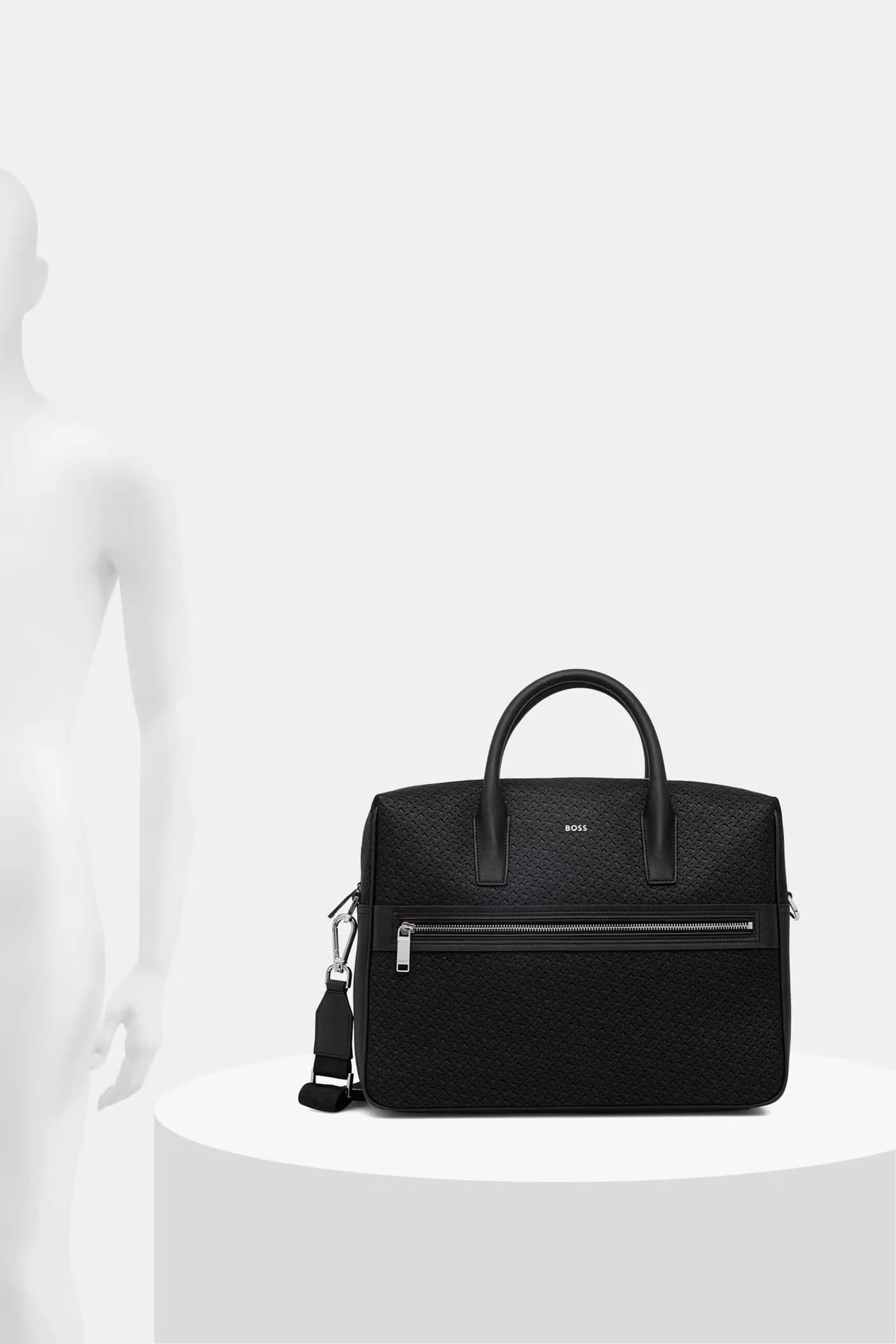 Мужская кожаная сумка для ноутбука - фото 11