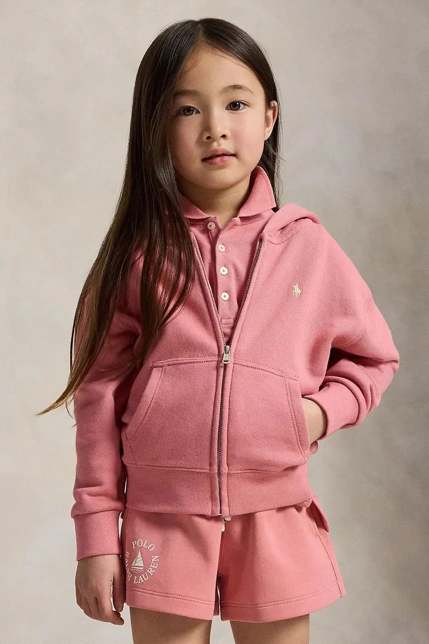 Детская хлопковая толстовка с капюшоном