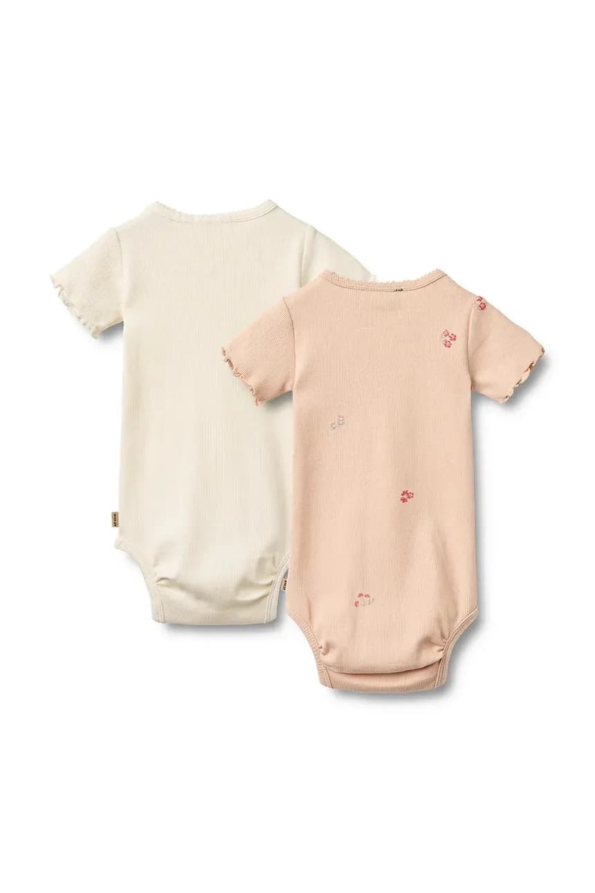 Детское боди из хлопка с эластаном - фото 2