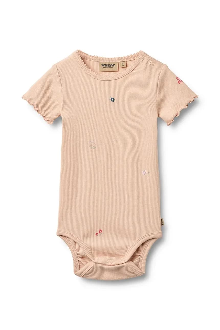 Детское боди из хлопка с эластаном - фото 4