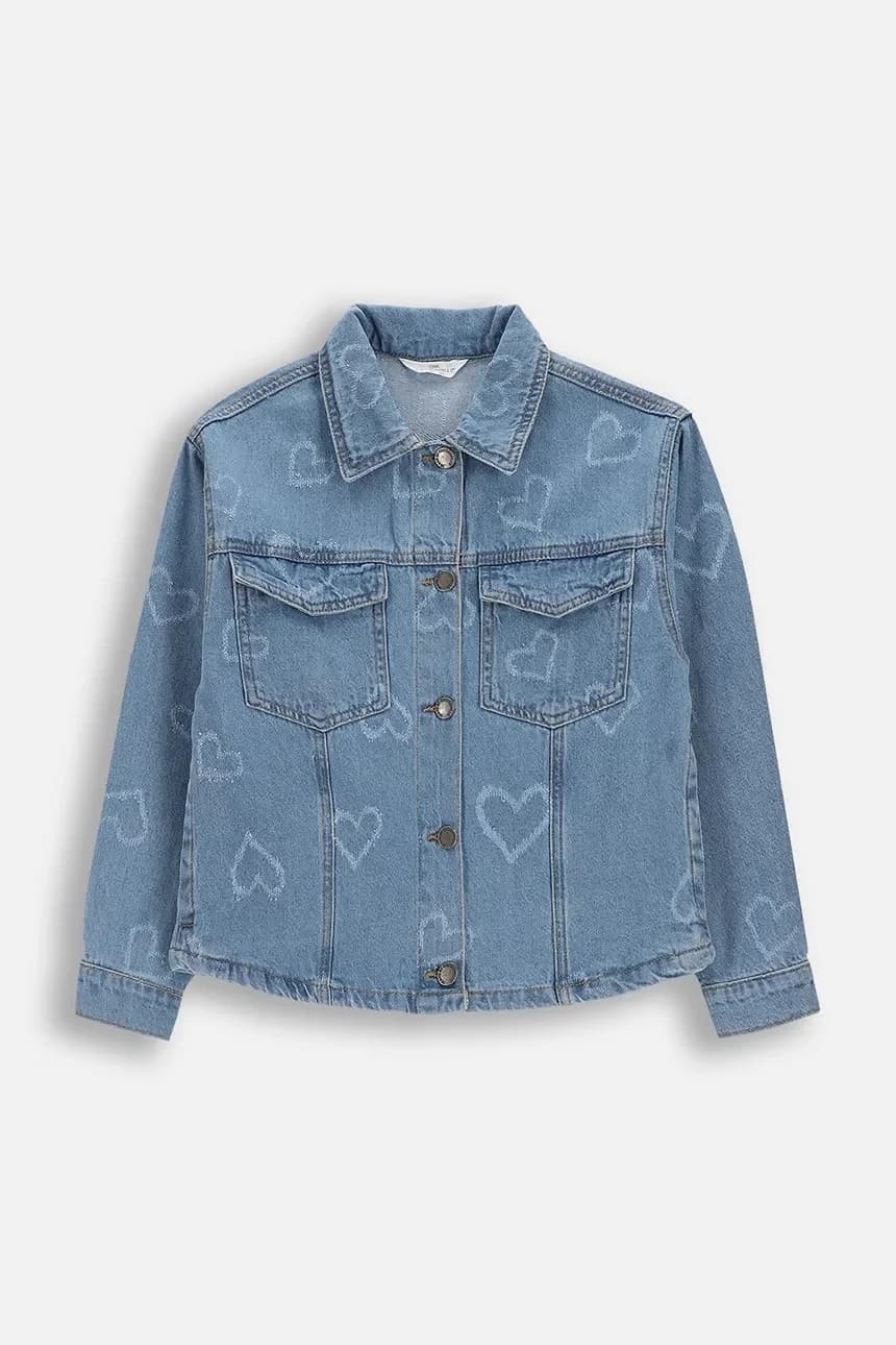 Детская джинсовая куртка - фото 2