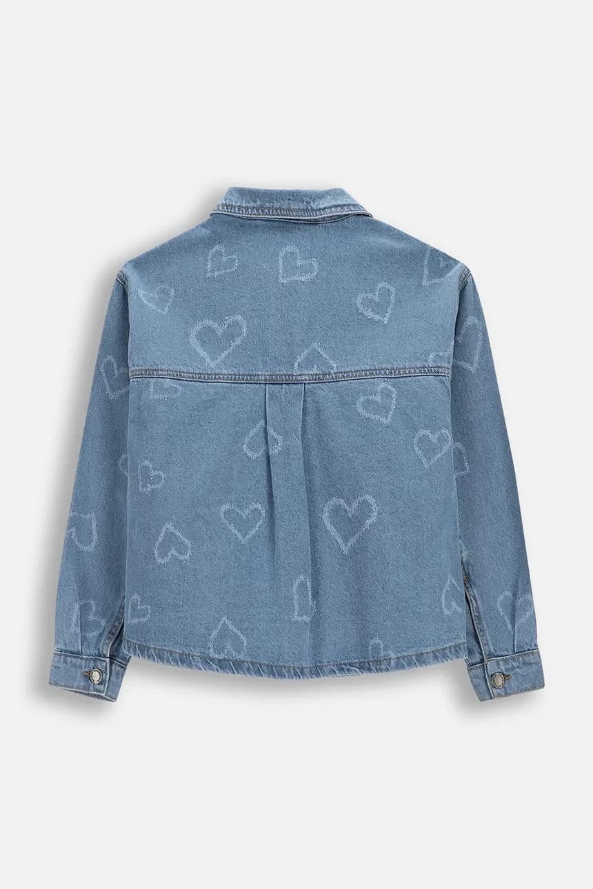 Детская джинсовая куртка - фото 3