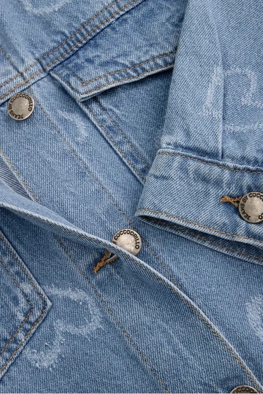 Детская джинсовая куртка - фото 4