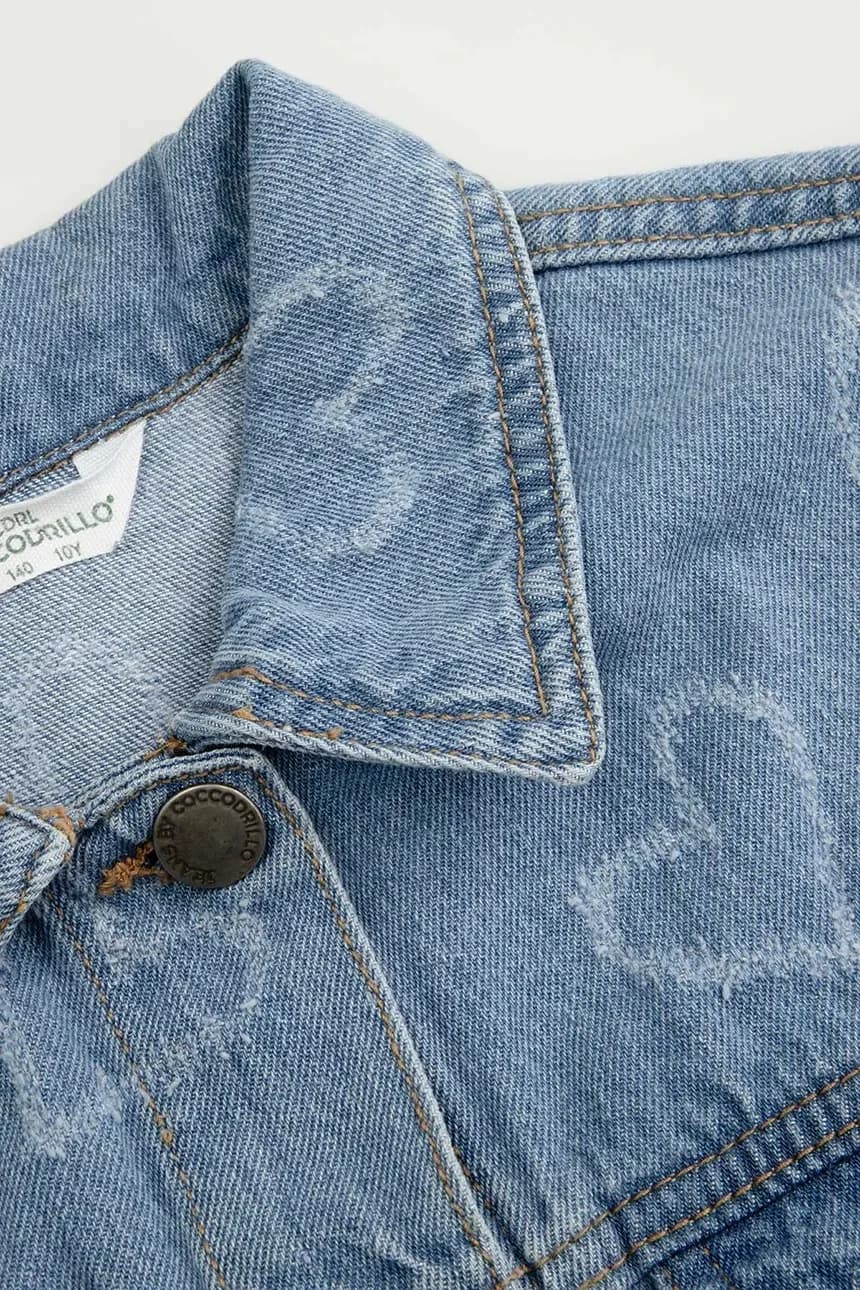 Детская джинсовая куртка - фото 5