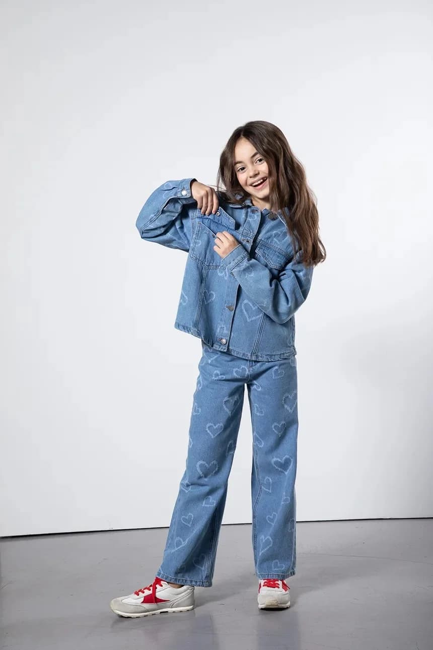 Детская джинсовая куртка - фото 6