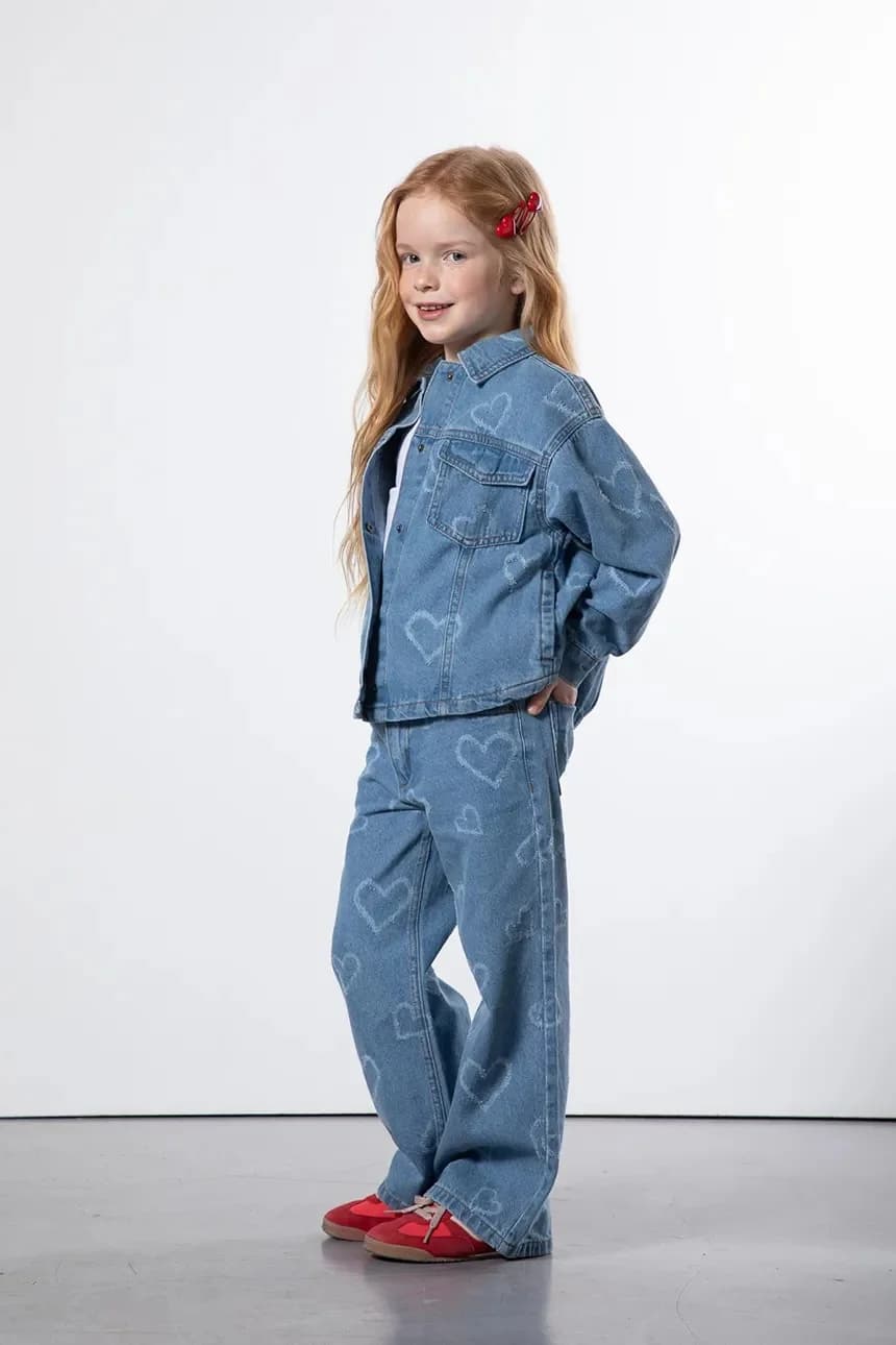 Детская джинсовая куртка - фото 8
