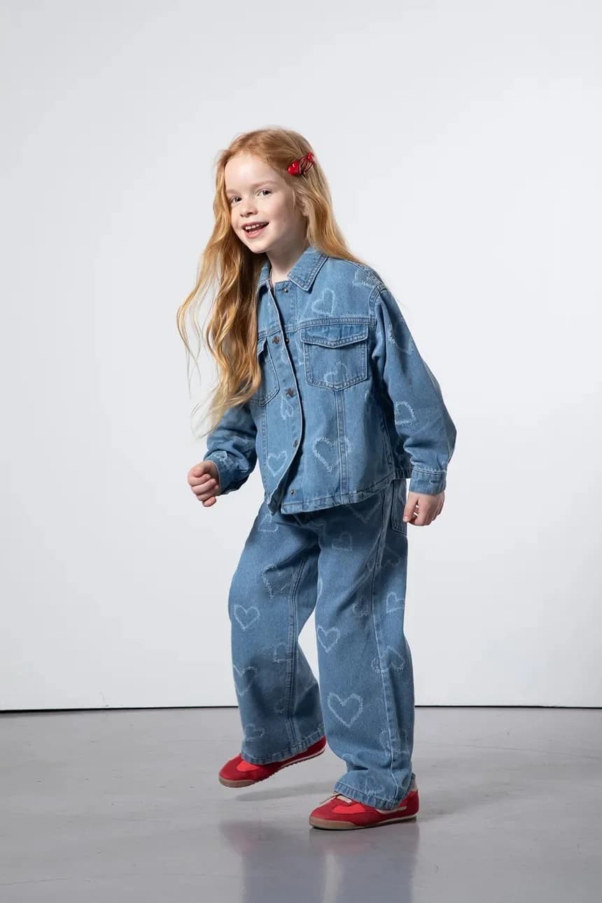 Детская джинсовая куртка - фото 10