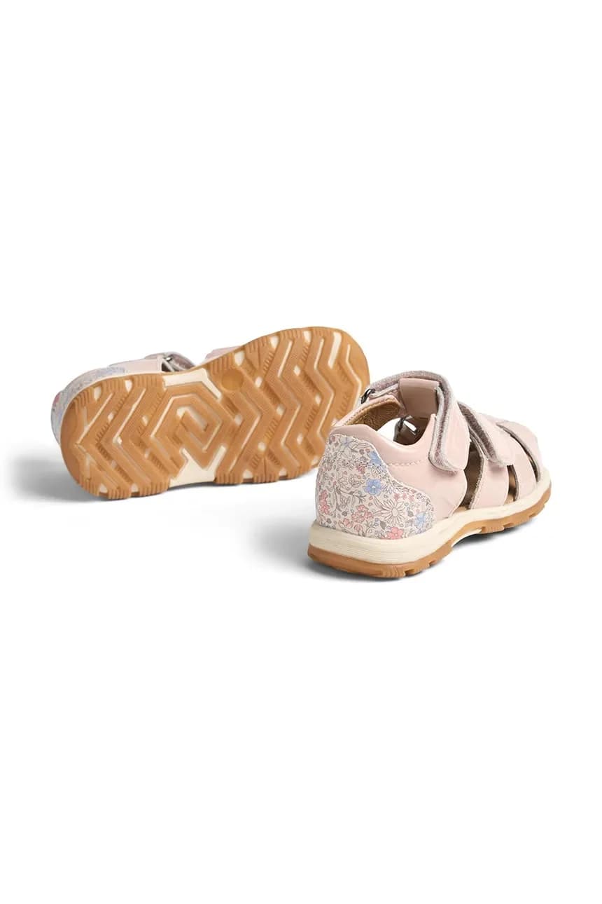 Кожаные детские сандалии - фото 4