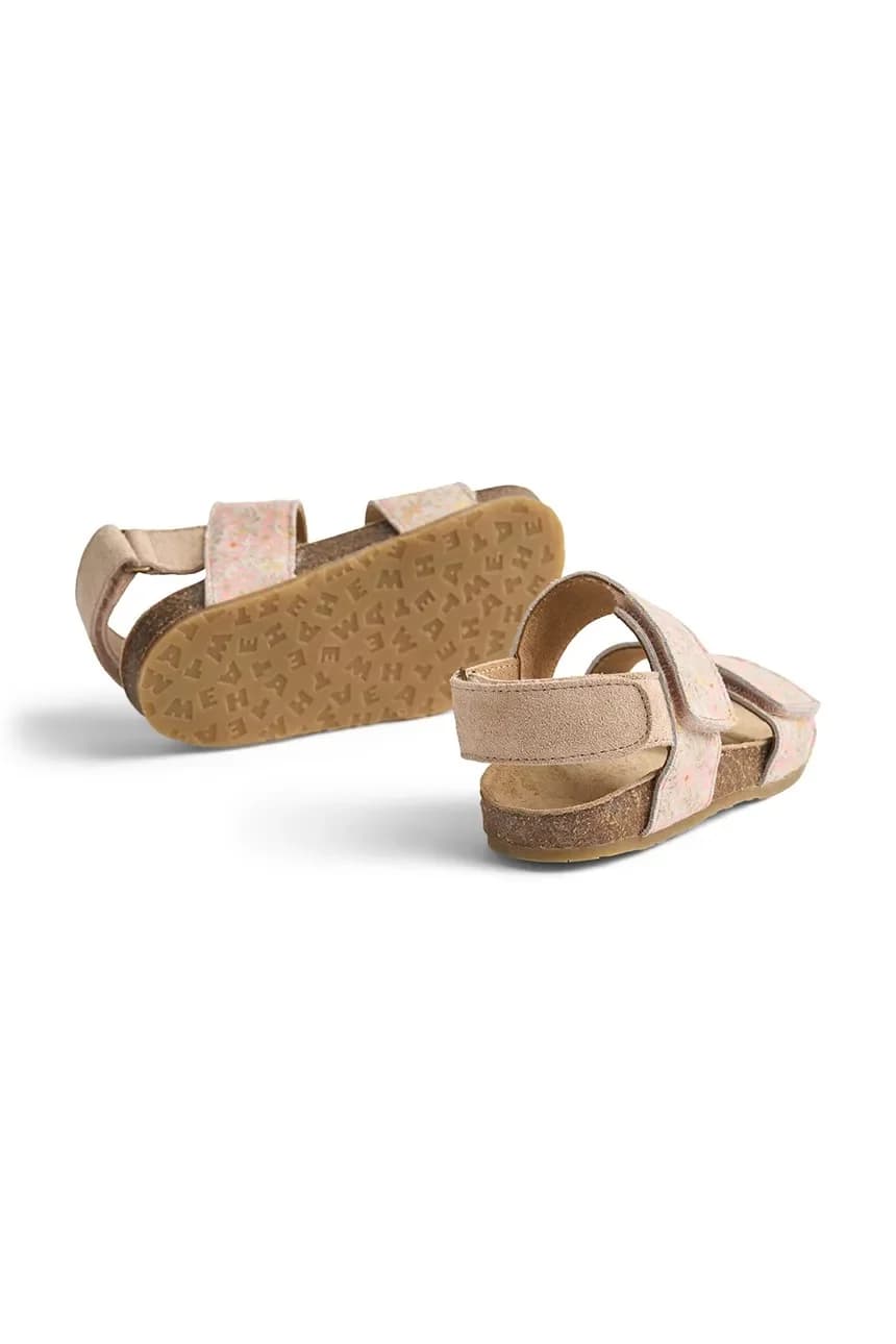 Детские замшевые сандалии - фото 5