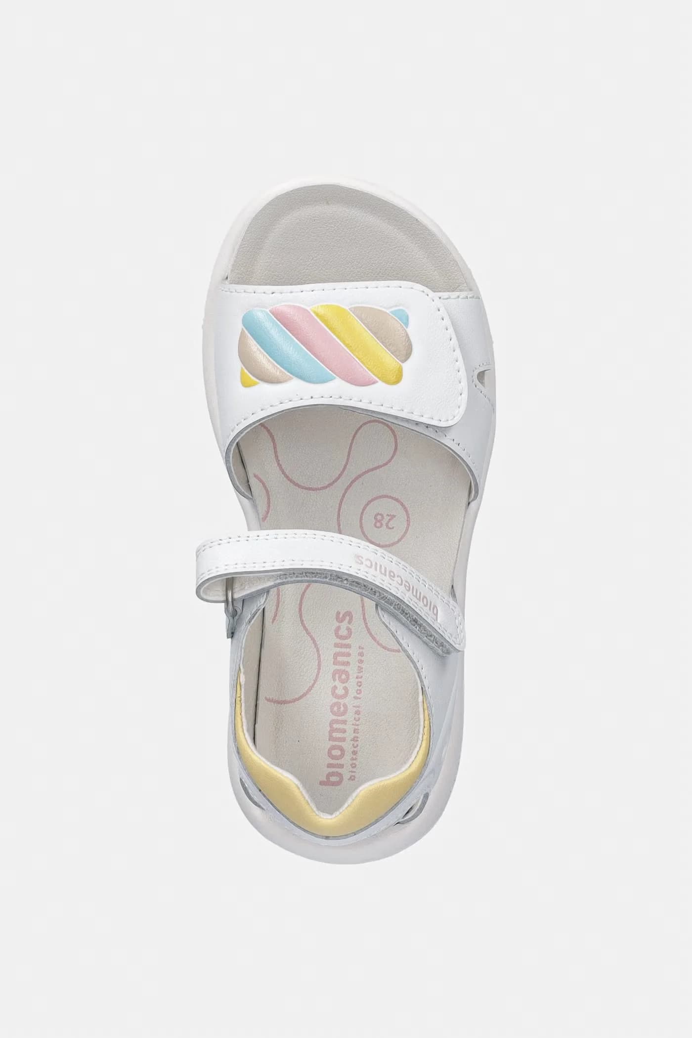 Кожаные детские сандалии - фото 4