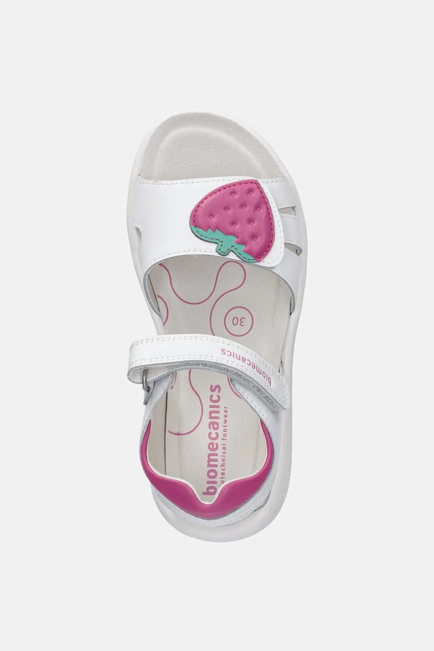 Кожаные детские сандалии - фото 4