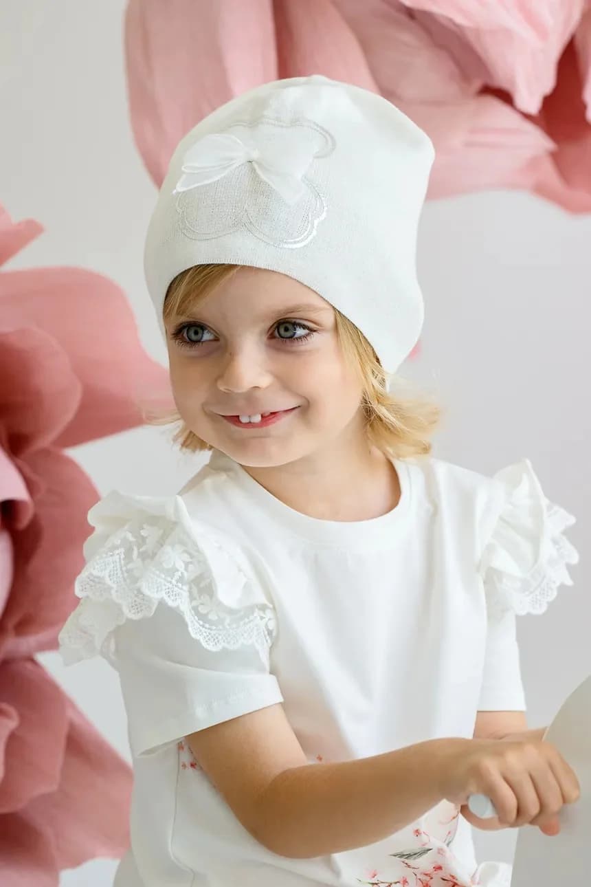 MARTINA детская хлопковая шапка - фото 4