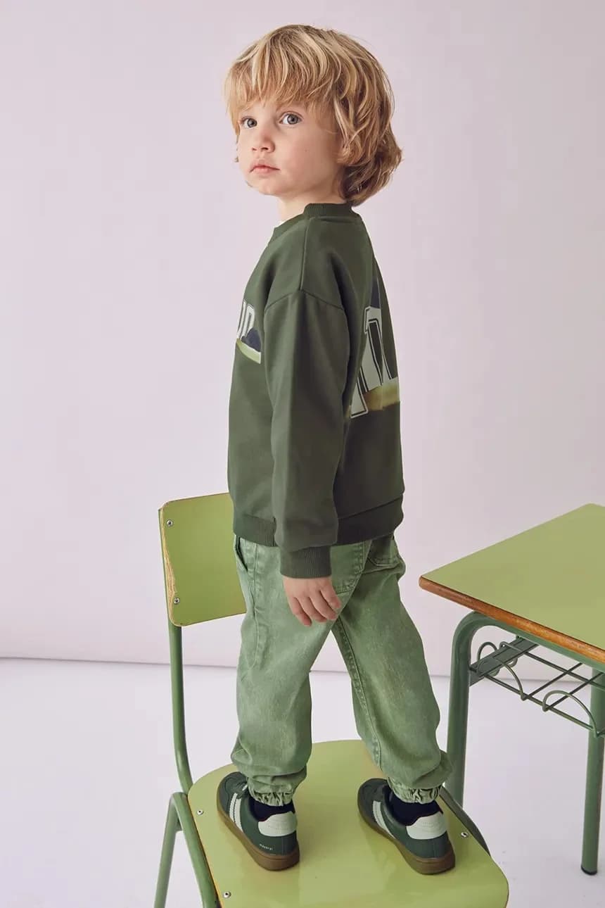 Детская хлопковая толстовка - фото 9