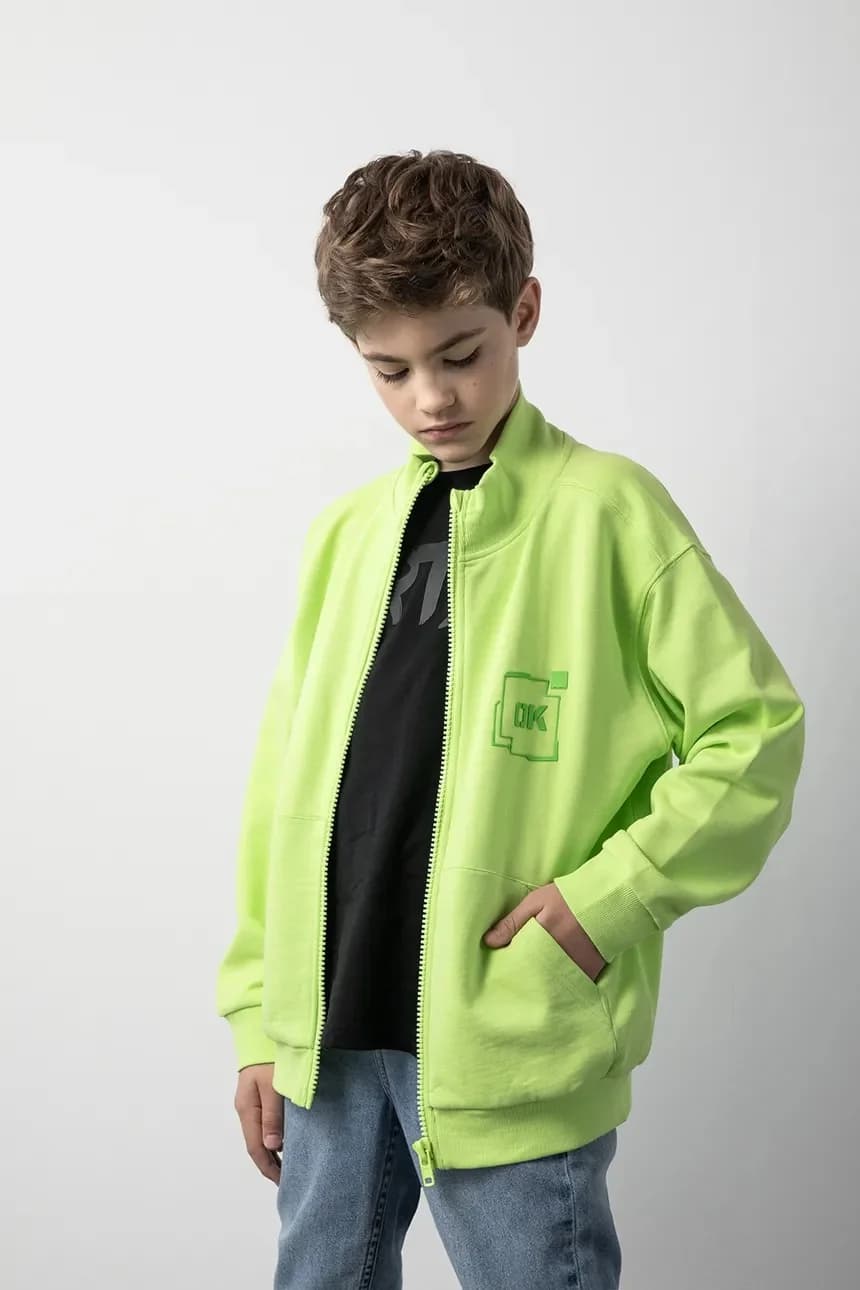 Детская хлопковая толстовка - фото 6