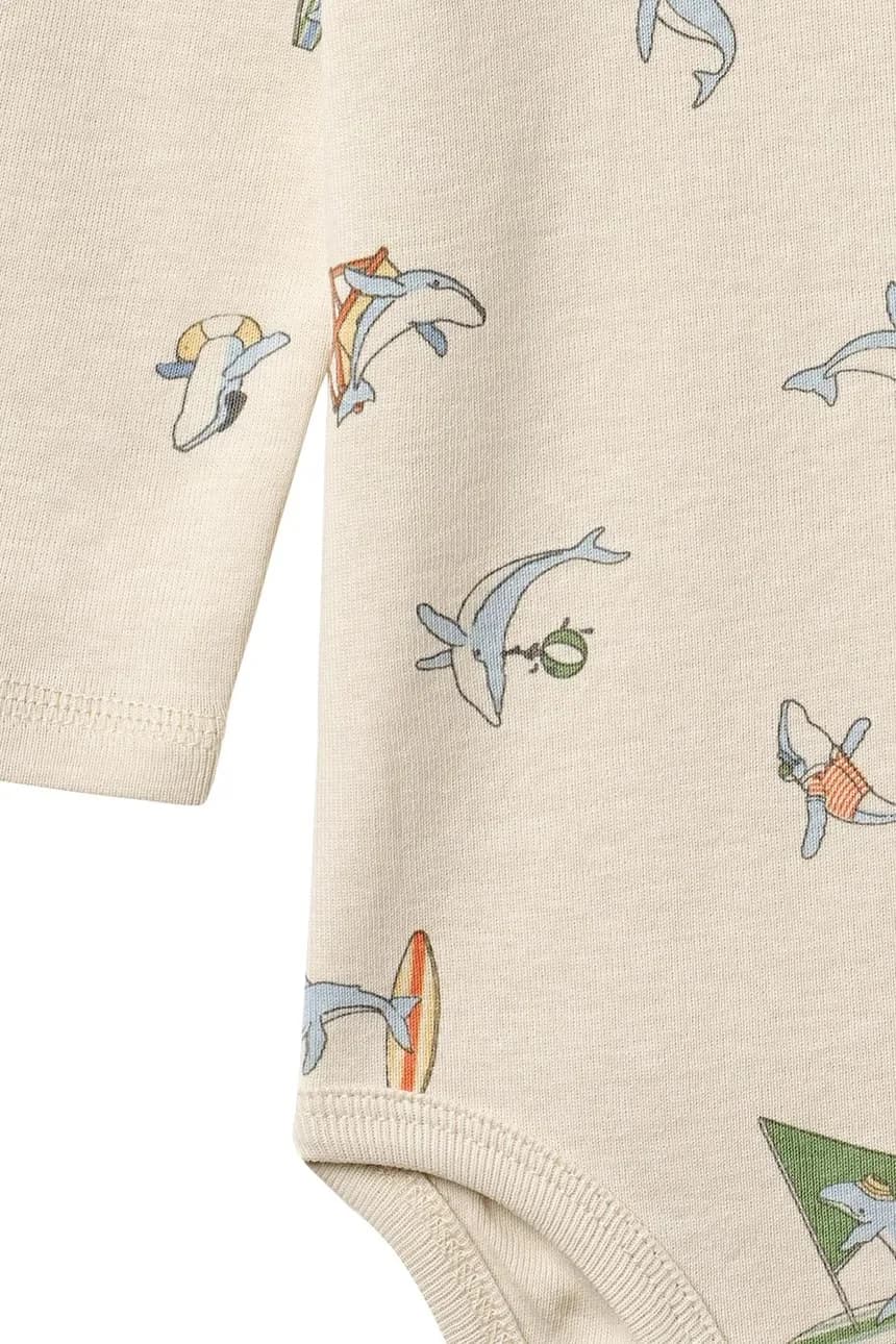 Детский комбинезон из хлопка с эластаном. - фото 3