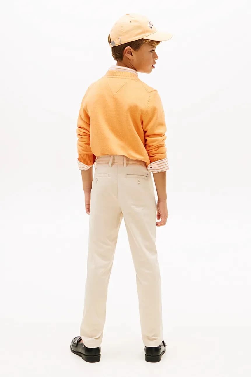 Детские хлопковые чиносы - фото 7