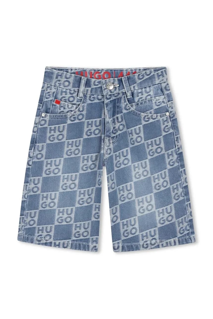 Детские джинсовые шорты-бермуды - фото 3