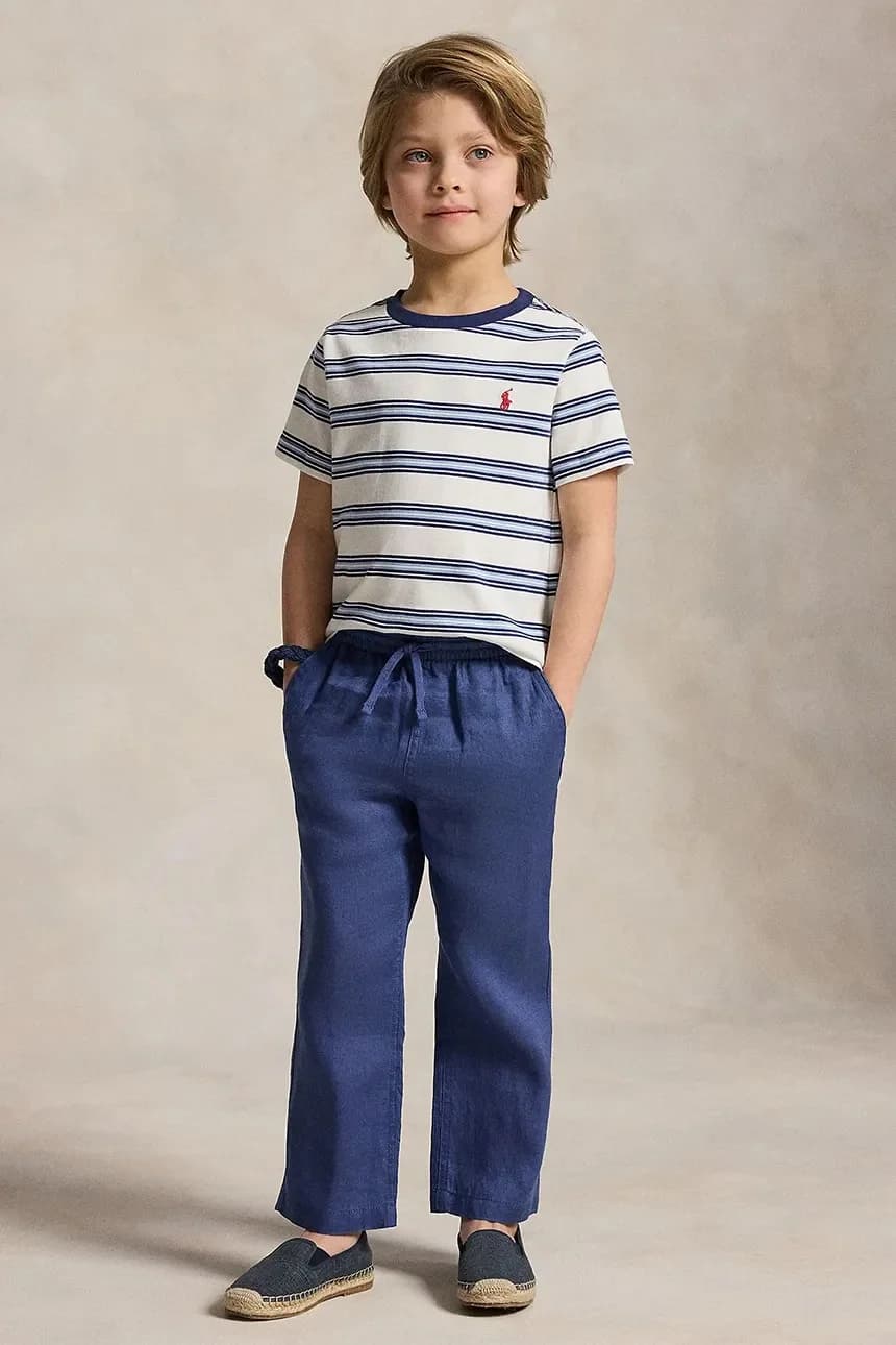 Базовая детская хлопковая футболка - фото 4