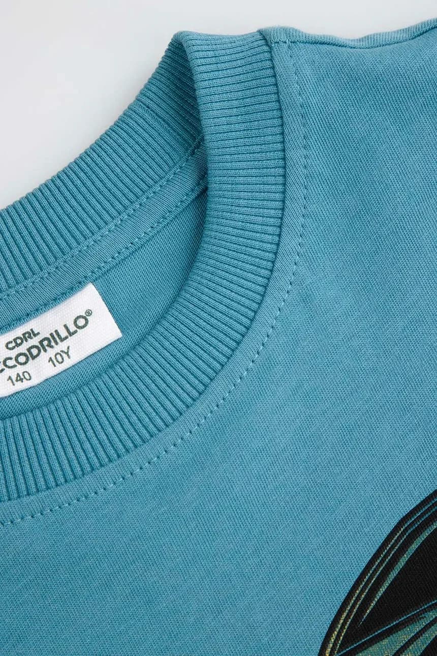 Детская хлопковая футболка - фото 3