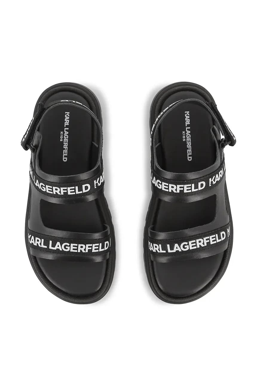 Кожаные детские сандалии - фото 4