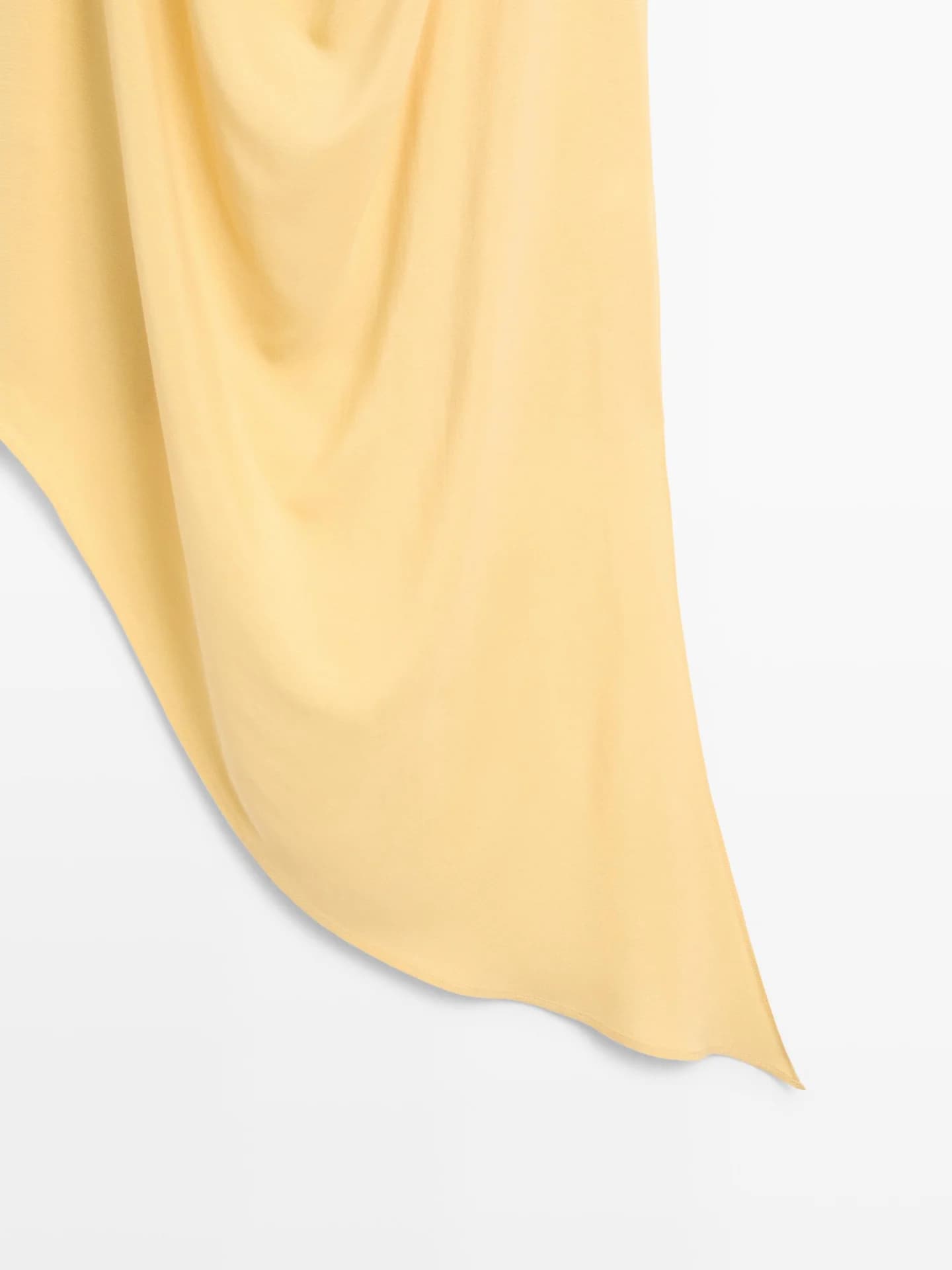 Длинный асимметричный струящийся топ. - фото 3