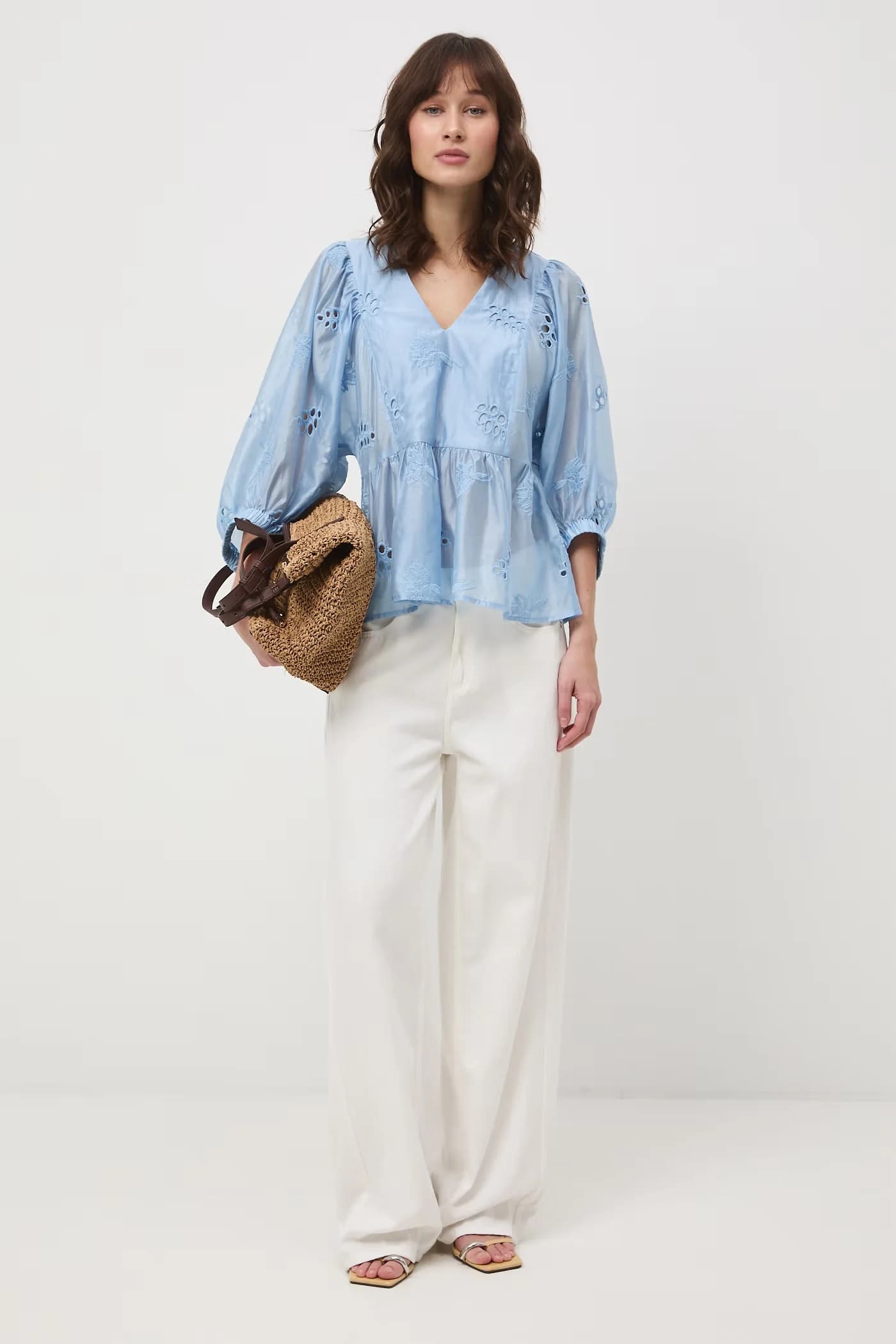 Женская блузка с лиоцеллом - фото 2