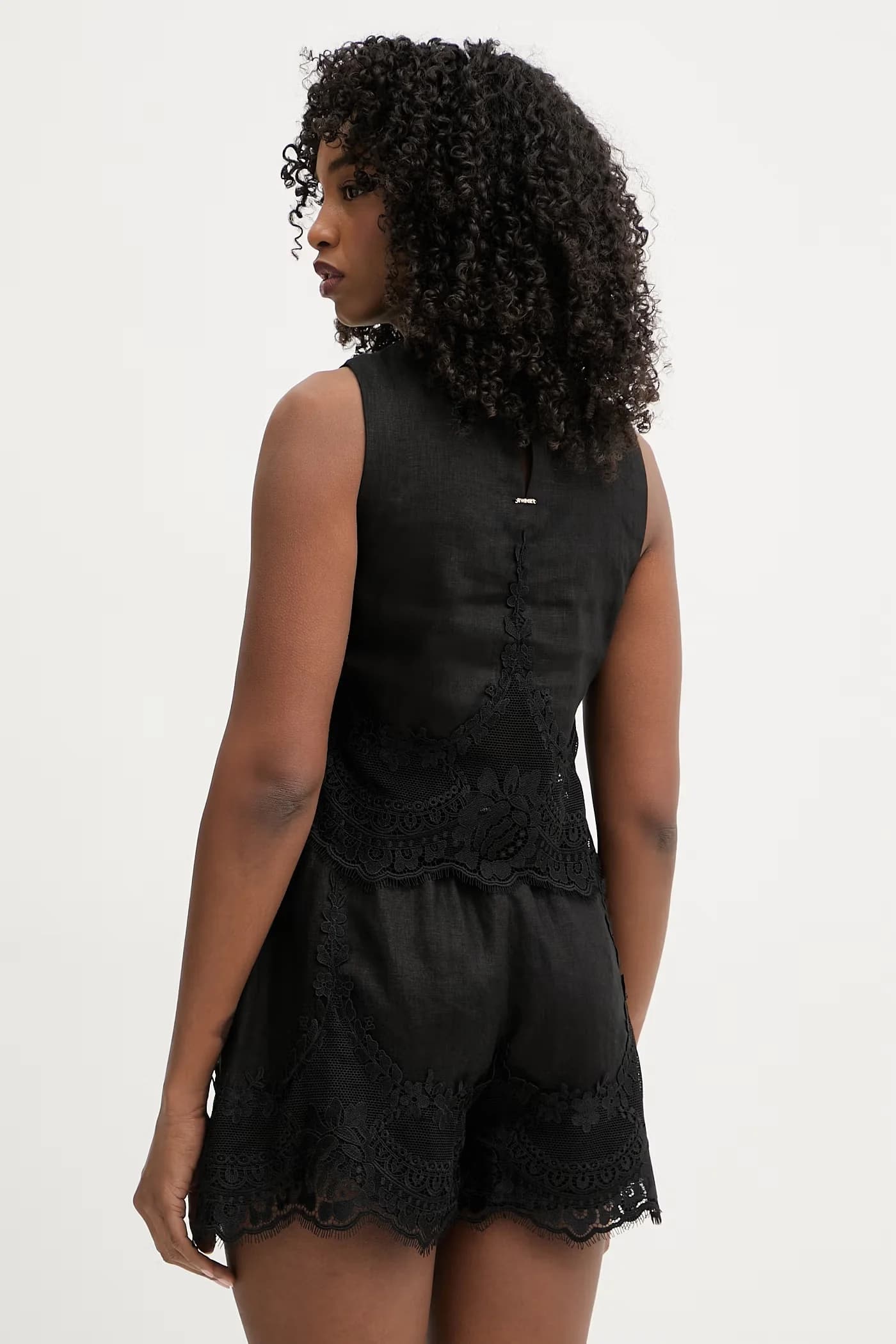 Женская льняная блузка - фото 3